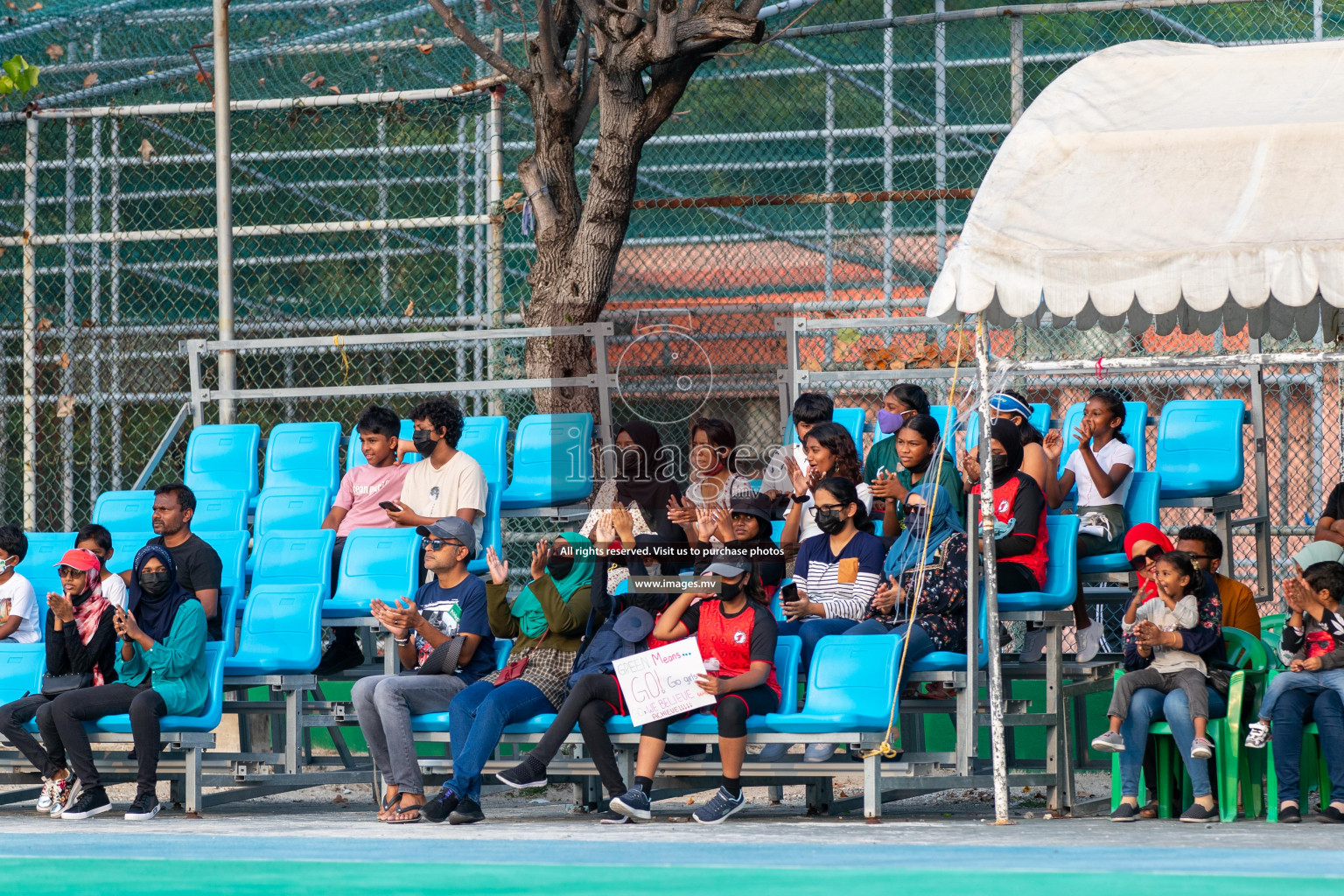 Junior Netball Championship 2022 - Under 14 Final U14 final of Junior Netball Championship 2022 held in Male', Maldives on Friday, 18th March 2022. Photos by Ismail Thoriq