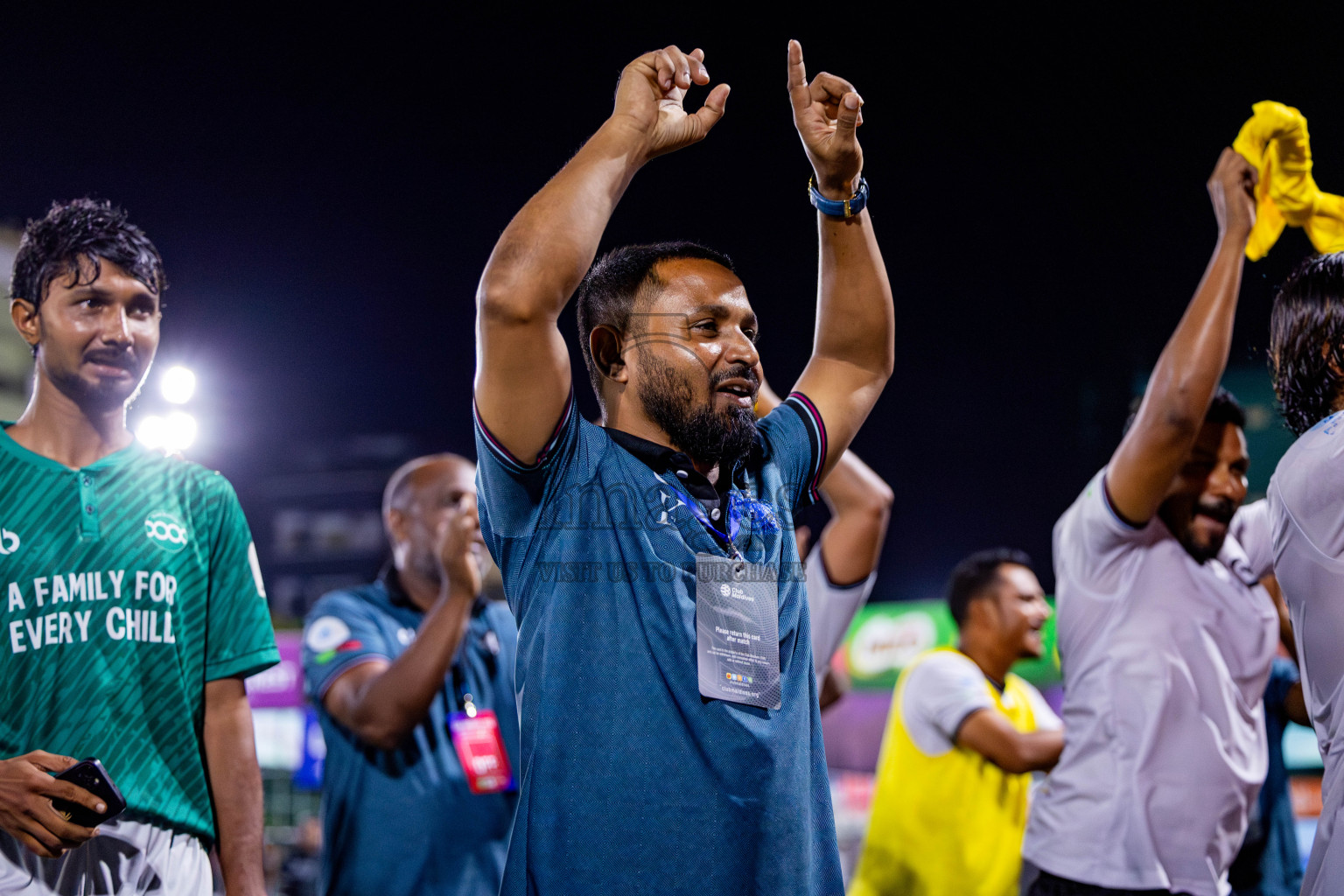 TEAM BADHAHI vs KULHIVARU VUZARA CLUB in the Semi-finals of Club Maldives Classic 2024 held in Rehendi Futsal Ground, Hulhumale', Maldives on Tuesday, 19th September 2024. 
Photos: Nausham Waheed / images.mv