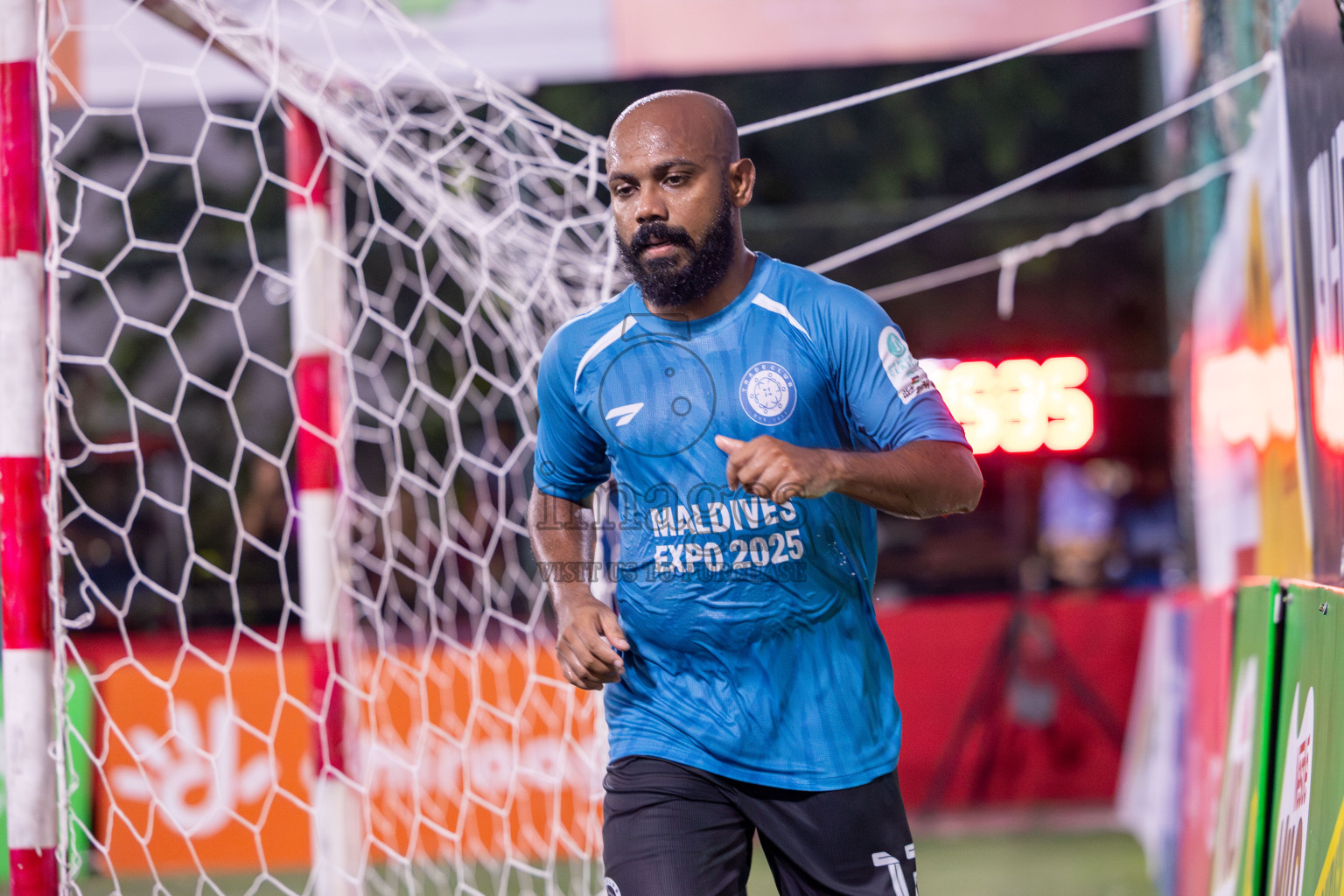 Team DJA VS Trade Club in Club Maldives Classic 2024 held in Rehendi Futsal Ground, Hulhumale', Maldives on Saturday, 14th September 2024. 
Photos: Hassan Simah / images.mv