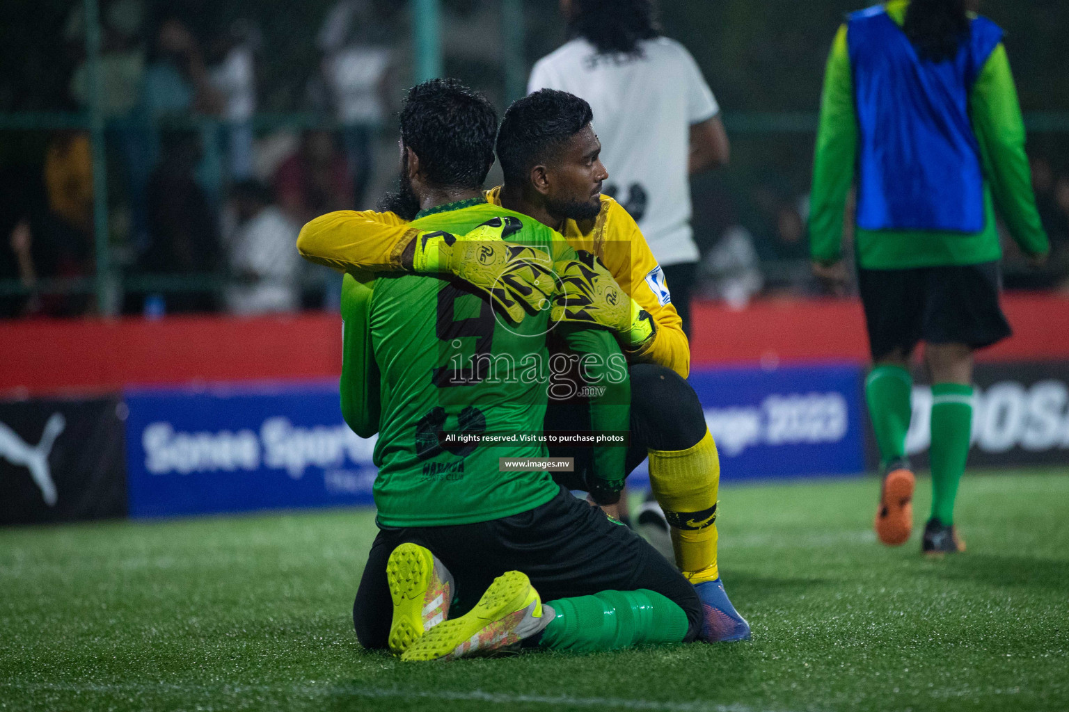 HA. Hoarafushi vs HA. Vashafaru in Day 3 of Golden Futsal Challenge 2023 on 07 February 2023 in Hulhumale, Male, Maldives