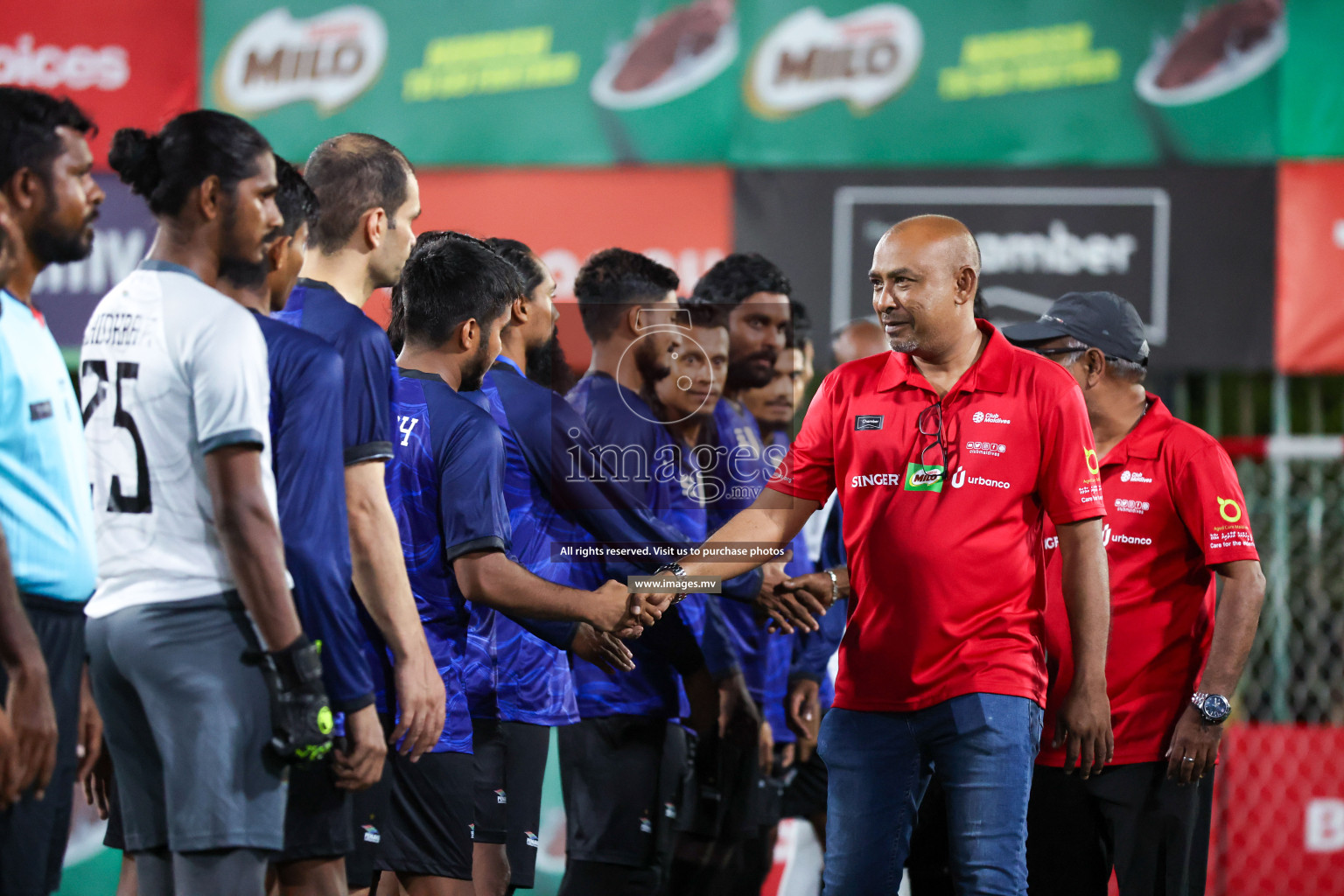 Team Fenaka vs Medianet in Club Maldives Cup 2023 held in Hulhumale, Maldives, on Sunday, 23rd July 2023 Photos: Nausham Waheed/ images.mv