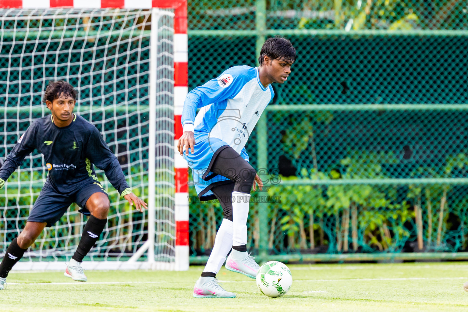 Lily Beach vs Vilamendhoo in Day 6 of Resort League 2025 (Ari Zone) was held on Wednesday, 25th June 2025 in Conrad Maldives Rangali Island, Alif Dhaalu Atoll, Maldives. Photos: Nausham Waheed / images.mv