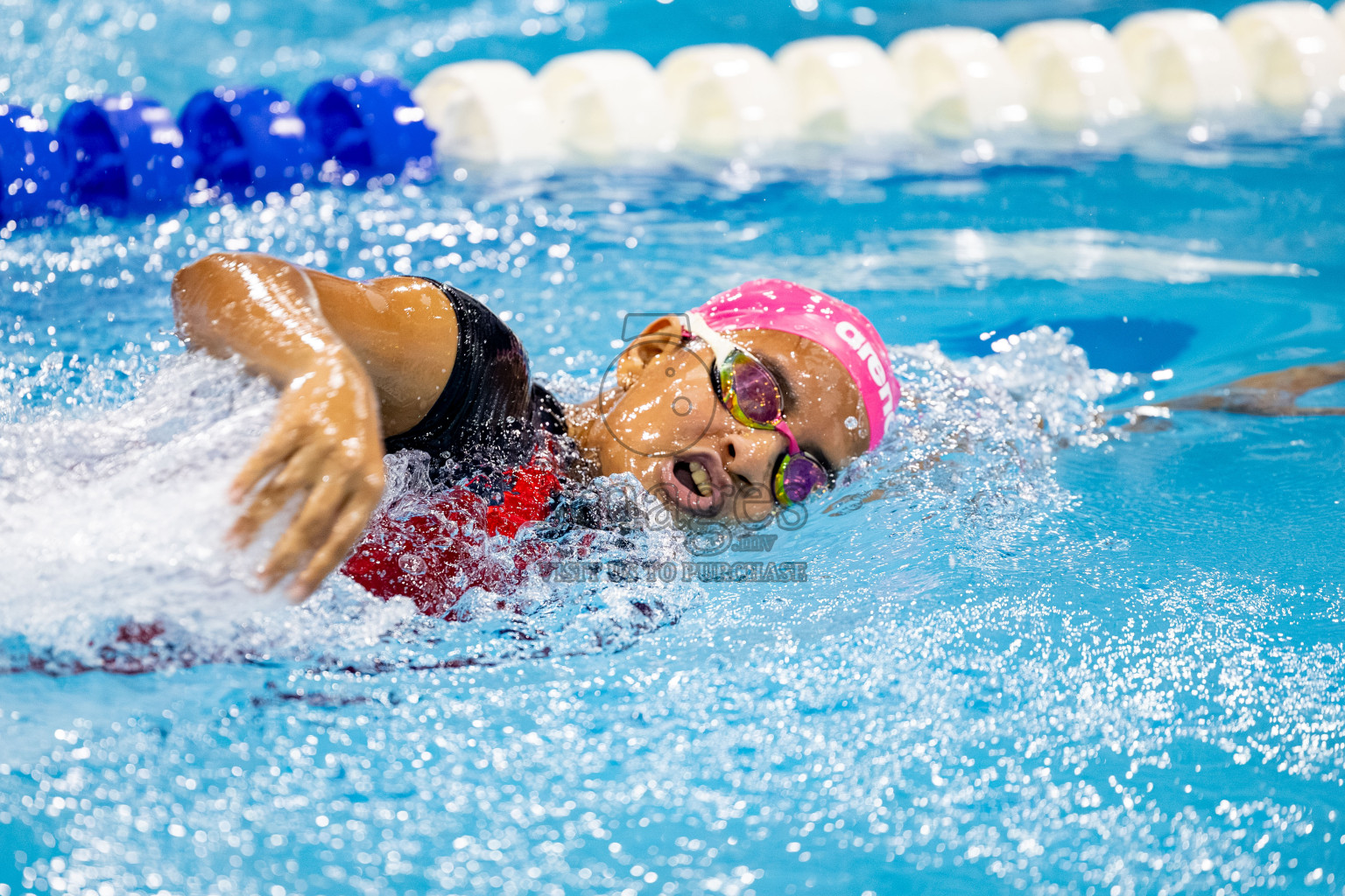 Day 5 of BML 21st Interschool Swimming Competition 2025 was held in Hulhumale' Swimming Pool, Hulhumale', Maldives on Wednesday, 15th October 2025. 
Photos: Hassan Simah / images.mv