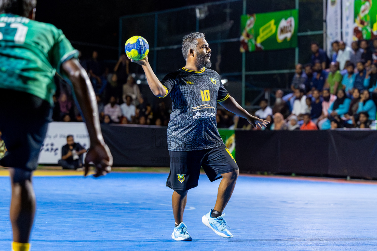 1st Division Final of 8th Inter-Office/Company Handball Tournament 2024, held in Handball ground, Male', Maldives on Tuesday, 11th September 2024 Photos: Nausham Waheed/ Images.mv