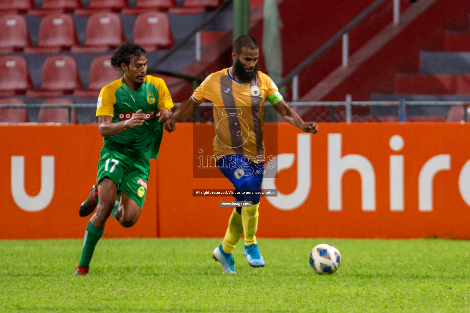 Club Valencia vs Maziya SRC in Dhiraagu Dhivehi Premier League 2020-21 on 26 December 2020 held in Male', Maldives
