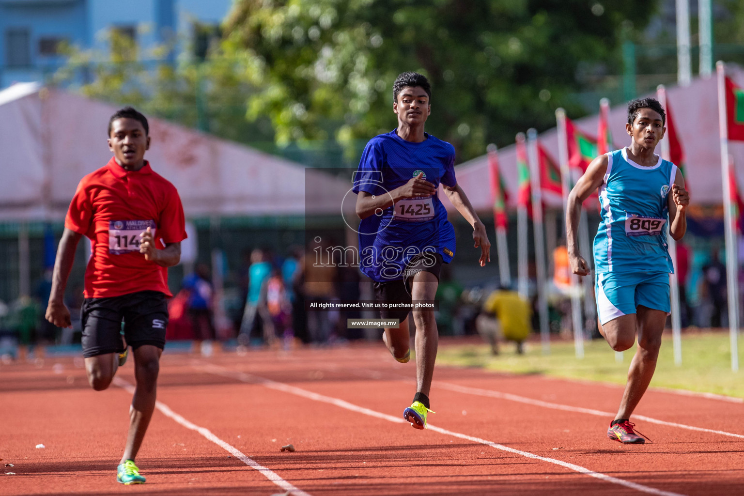 Day 1 of Inter-School Athletics Championship held in Male', Maldives on 22nd May 2022. Photos by: Nausham Waheed / images.mv