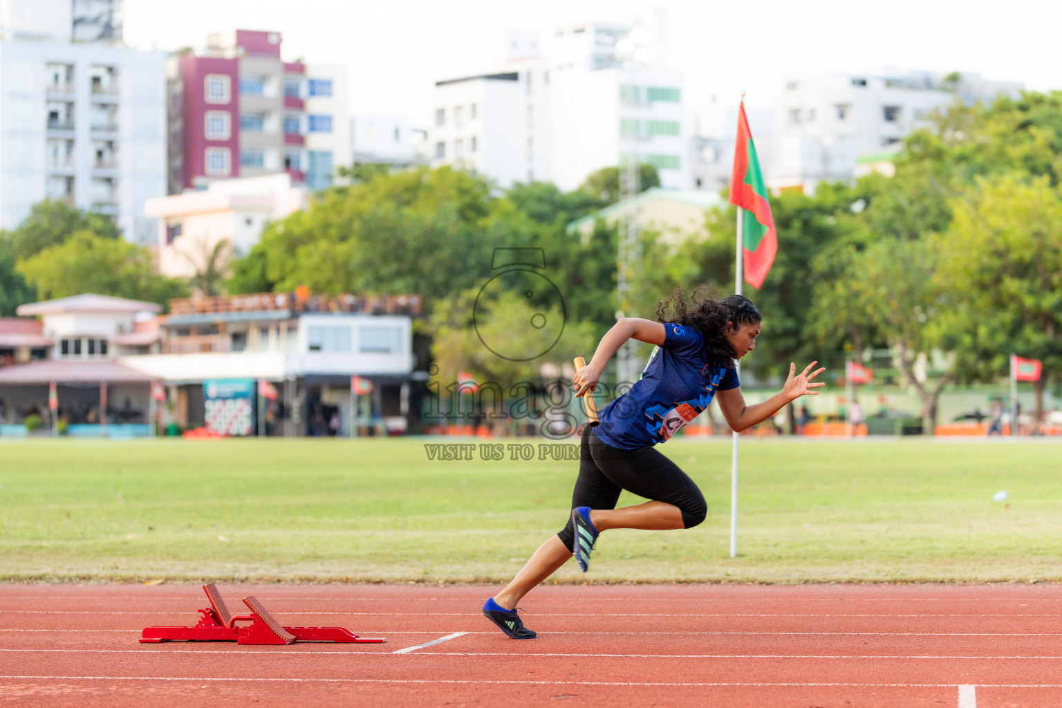 Day 1 of National Athletics Championship 2025 was held at Ekuveni Running Ground in Male', Maldives on Thursday, 14th August 2025. Photos: Hasni / images.mv