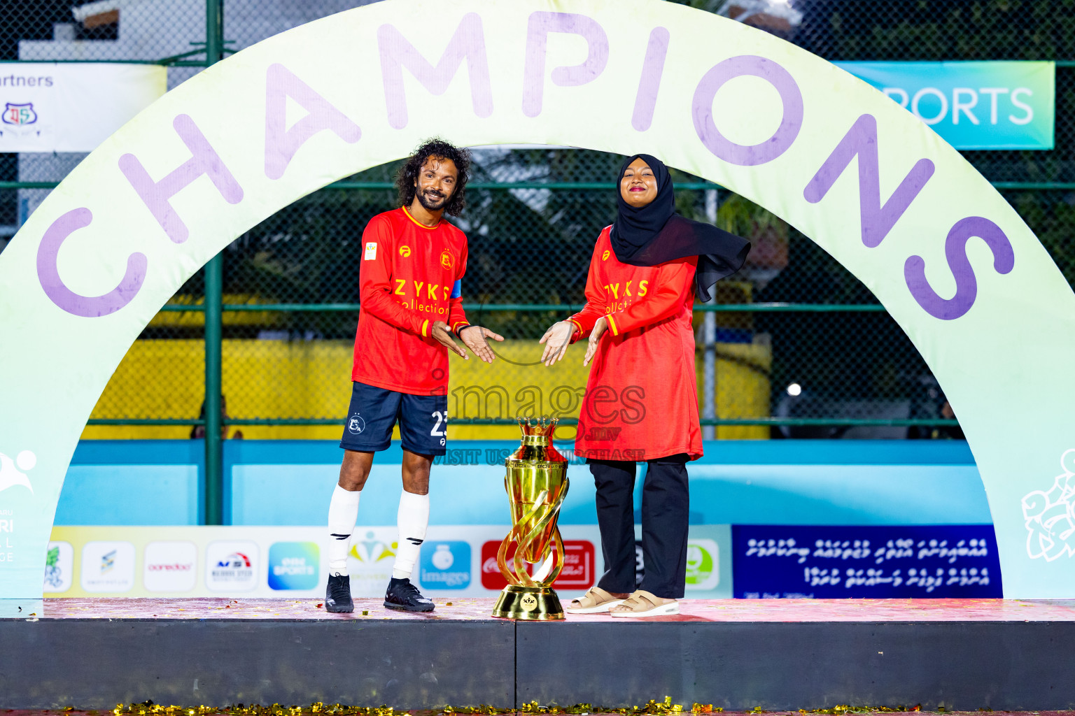 Dee Ess Kay vs Kovigoani in Final of Laamehi Dhiggaru Ekuveri Futsal Challenge 2024 was held on Wednesday, 31st July 2024, at Dhiggaru Futsal Ground, Dhiggaru, Maldives Photos: Nausham Waheed / images.mv