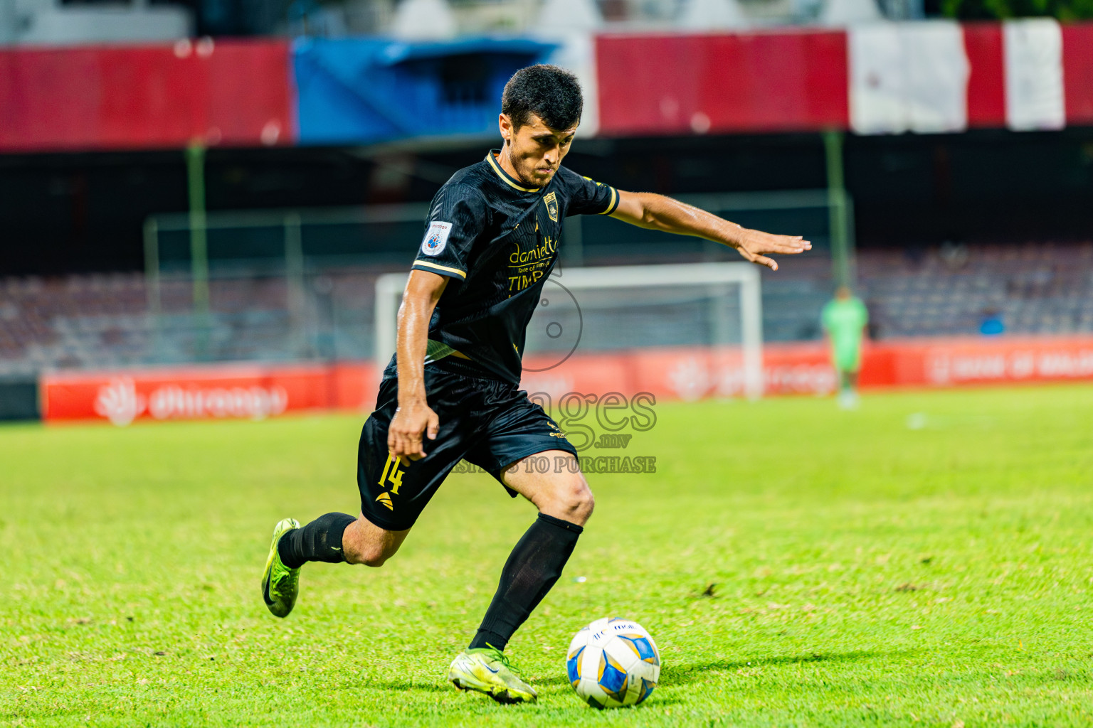 Club Eagles vs Club Green Streets in Dhivehi Premier League 2025/26 held in National Football Stadium, Male', Maldives on Wednesday, 1st September 2025. Photos: Areef Adam / Images.mv