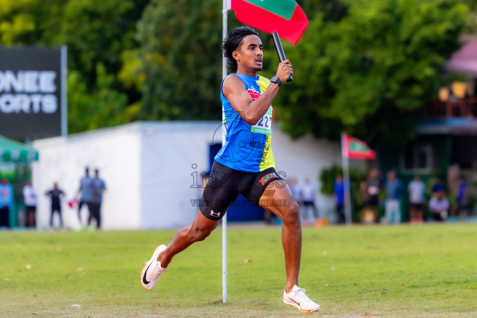 Day 1 of National Athletics Championship 2025 was held at Ekuveni Running Ground in Male', Maldives on Thursday, 14th August 2025. Photos: Nausham Waheed / images.mv