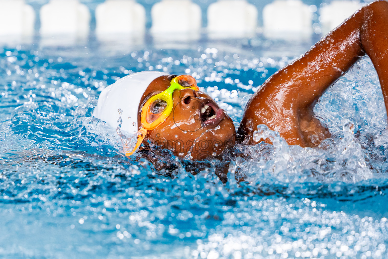 Day 3 of 20th BMLInter-school Swimming Competition 2024 held in Hulhumale', Maldives on Monday, 14th October 2024. Photos: Nausham Waheed / images.mv