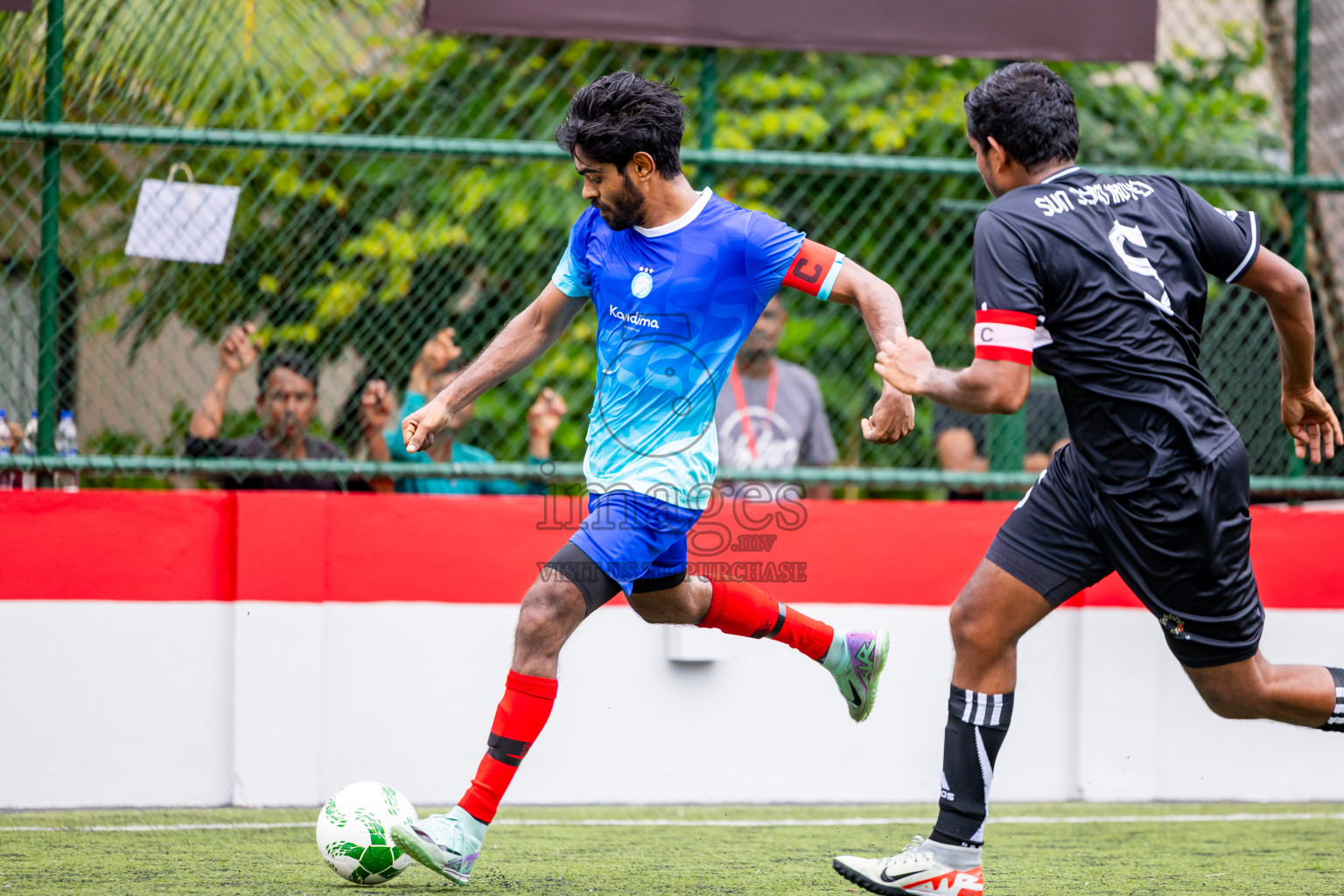 Iruveli vs Kandima in Day 5 of Resort League 2025 (Dhaalu Zone) was held on Monday, 19th May 2025 in Niyama Private island, Dhaalu Atoll, Maldives. Photos: Nausham Waheed / images.mv