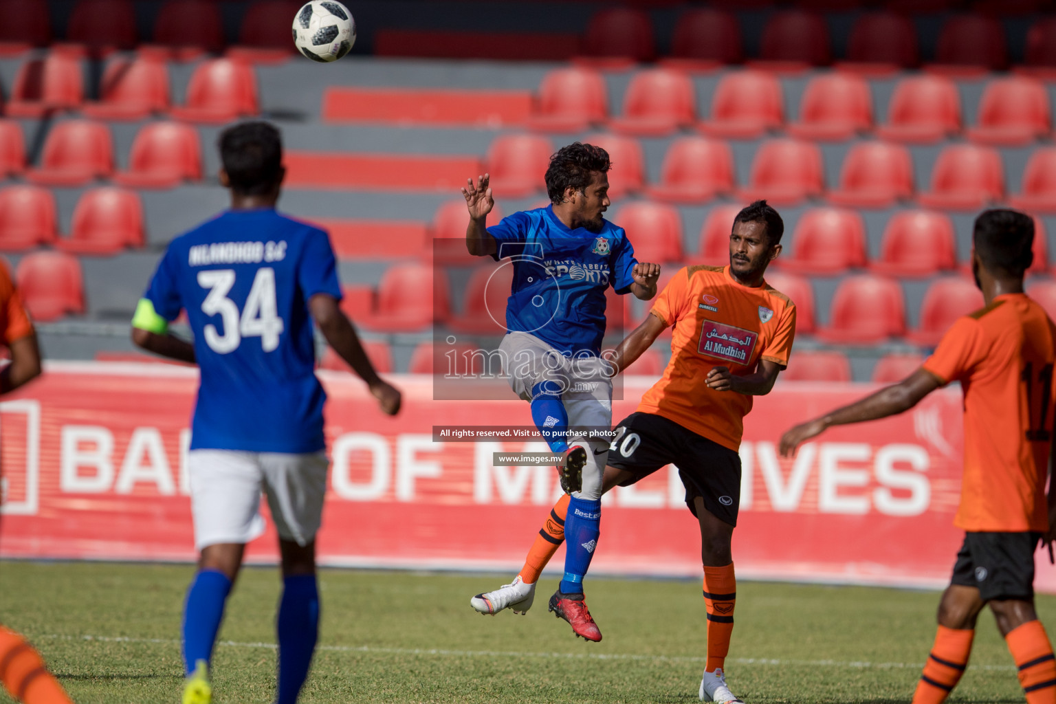 Club Eagles vs Nilandhoo in Dhiraagu Dhivehi Premier League 2019 held in Male', Maldives on 29th June 2019 Photos: Ismail Thoriq/images.mv