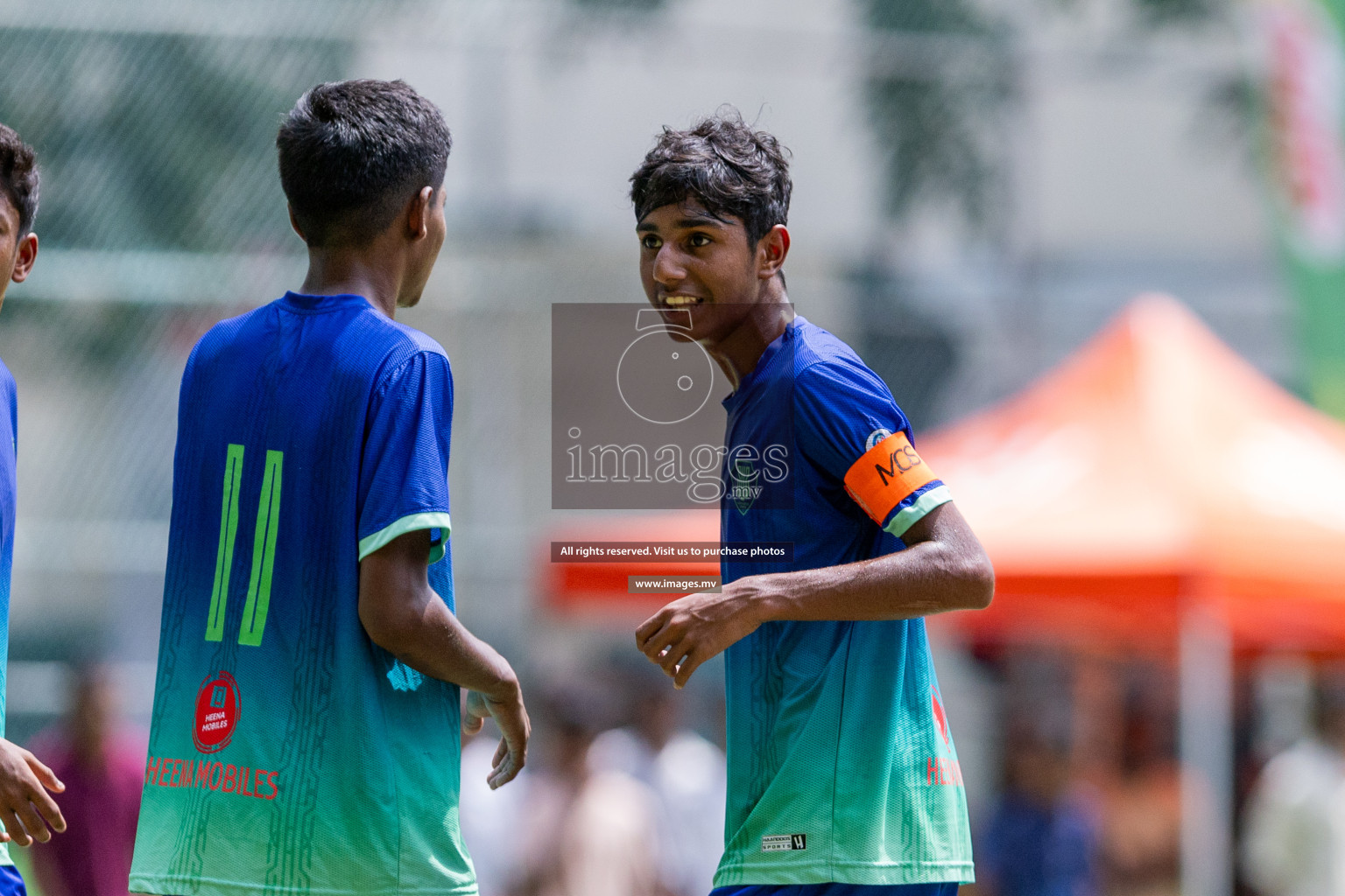 Day 2 of MILO Academy Championship 2023 (u14) was held in Henveyru Stadium Male', Maldives on 4th November 2023. Photos: Nausham Waheed / images.mv