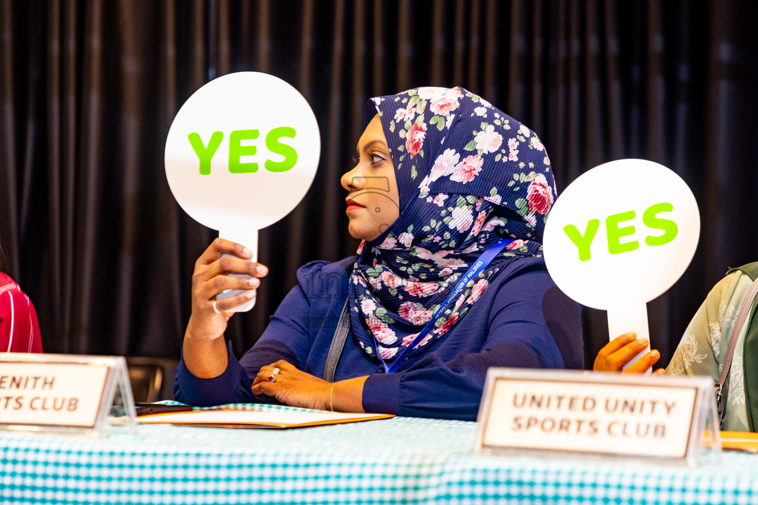 Annual General Meeting 2024 of Netball Association of Maldives was held on Thursday , 28th March 2024, in Male', Maldives Photos: Nausham Waheed / images.mv