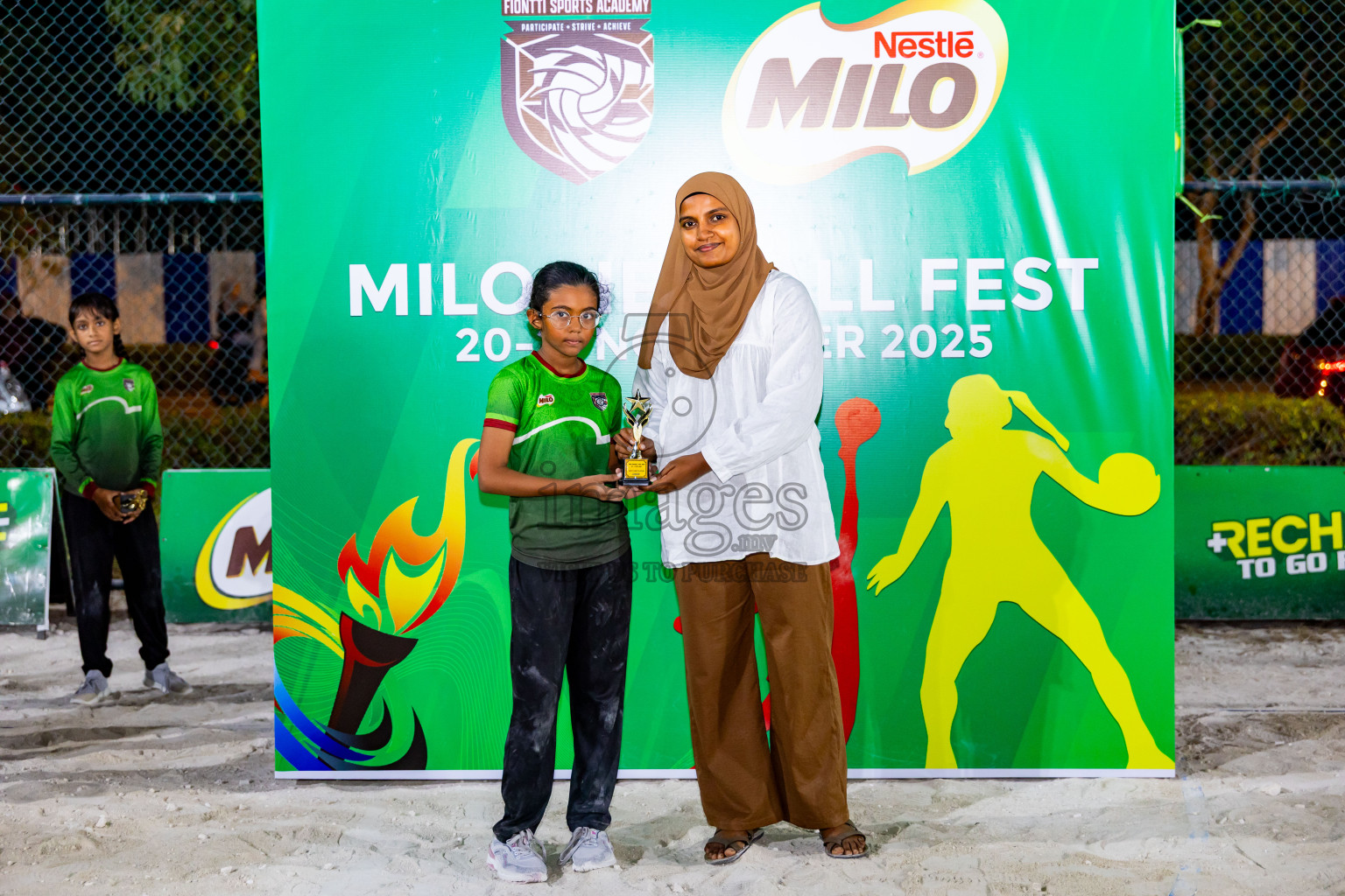 Day 2 of MILO Netball Fest 2025 was held in Cental Park, Hulhumale', Maldives on Friday, 21st November 2025. Photos: Nausham Waheed / images.mv
