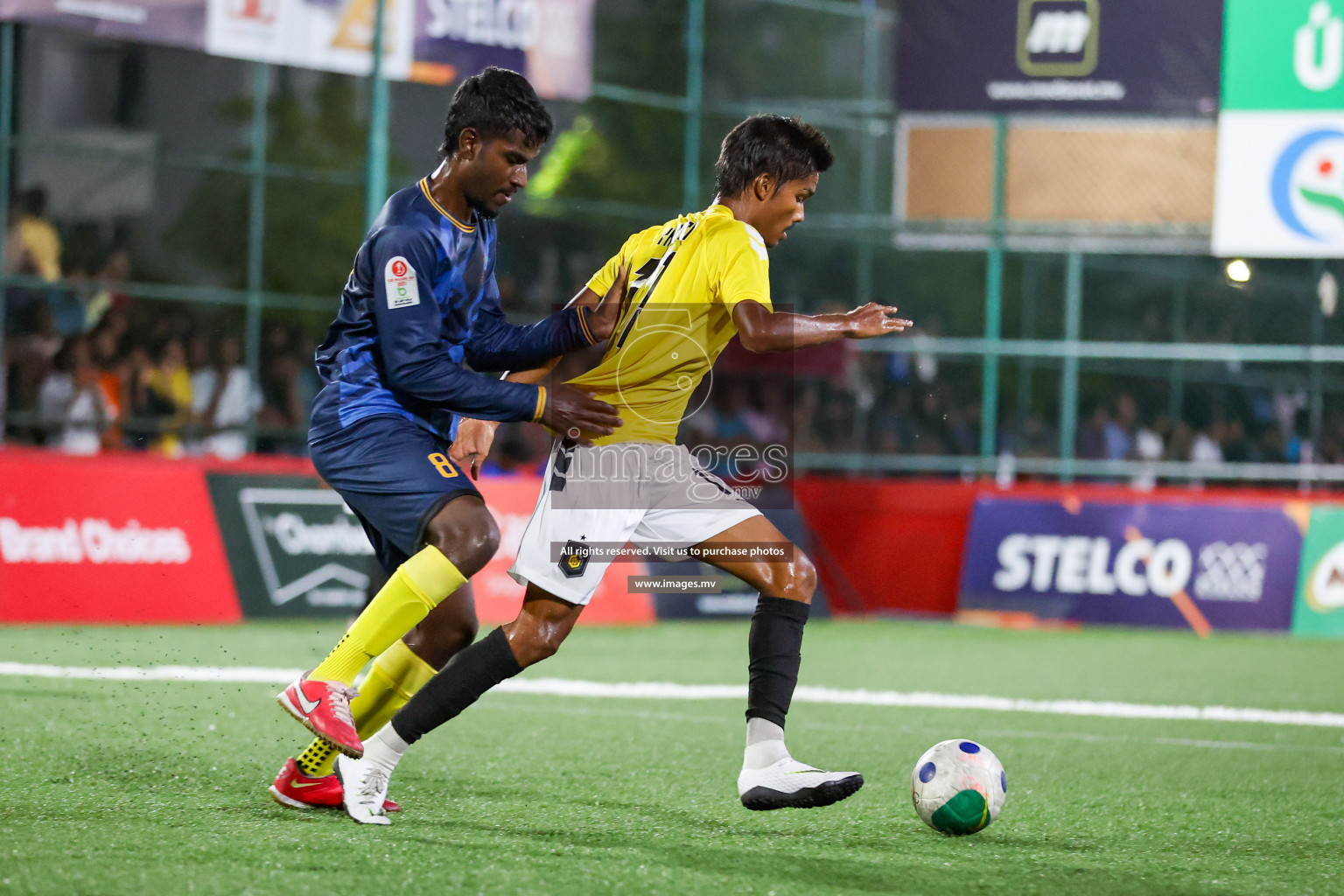 RRC vs Customs RC in Club Maldives Cup 2023 held in Hulhumale, Maldives, on Tuesday, 18th July 2023 Photos: Hassan Simah / images.mv