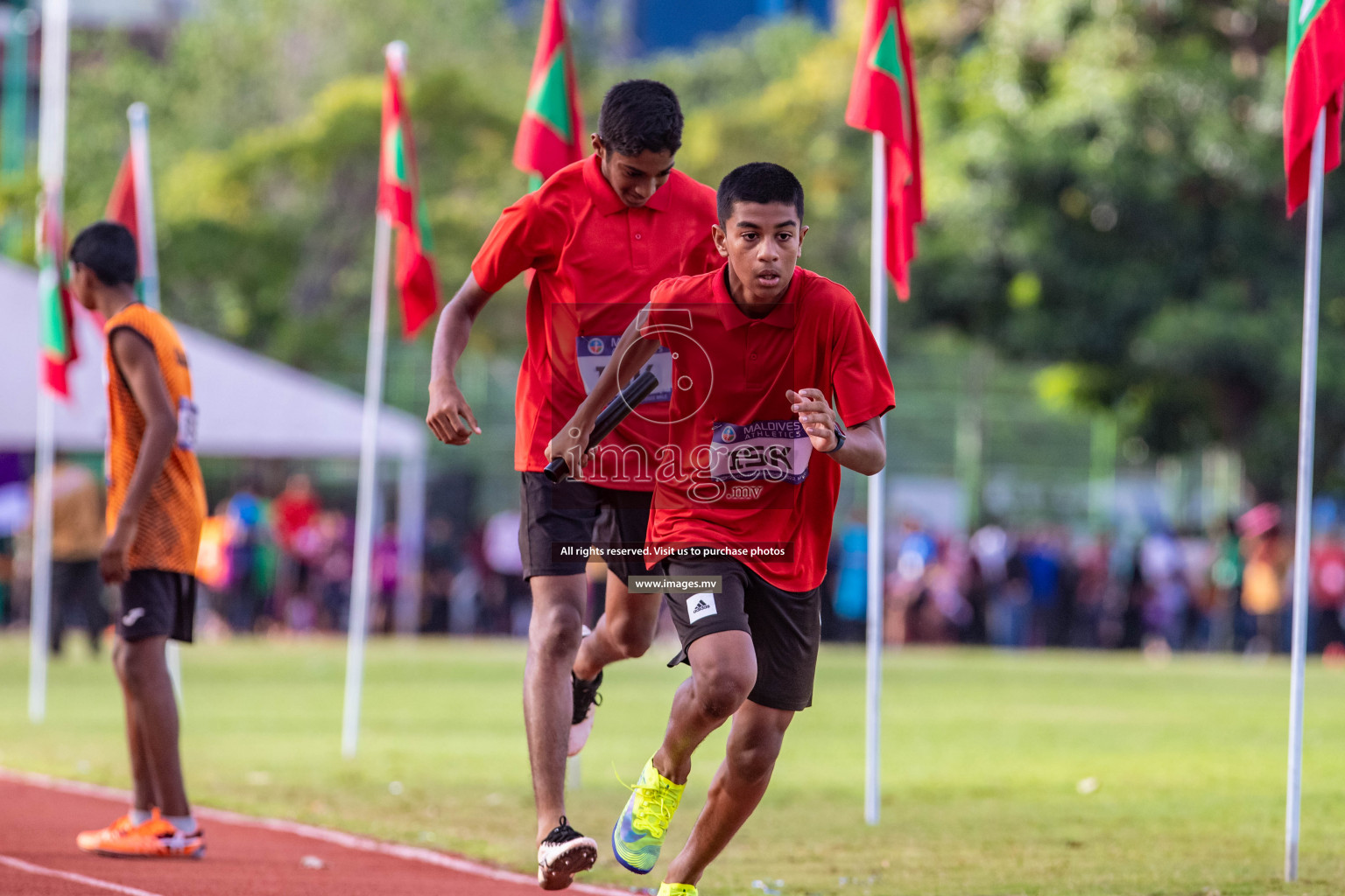 Day 3 of Inter-School Athletics Championship held in Male', Maldives on 25th May 2022. Photos by: Nausham Waheed / images.mv