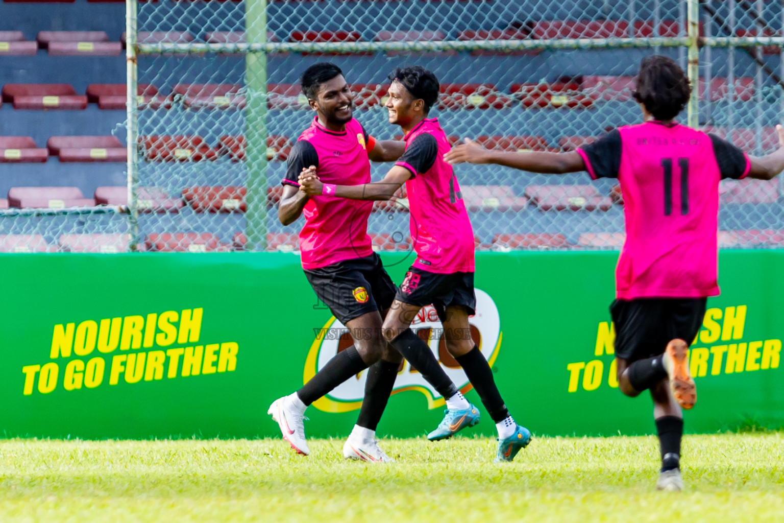 United Victory vs Club Green Street in Day 4 of Under 19 Youth Championship 2024 was held at National Stadium in Male', Maldives on Thursday, 13th June 2024. Photos: Nausham Waheed / images.mv