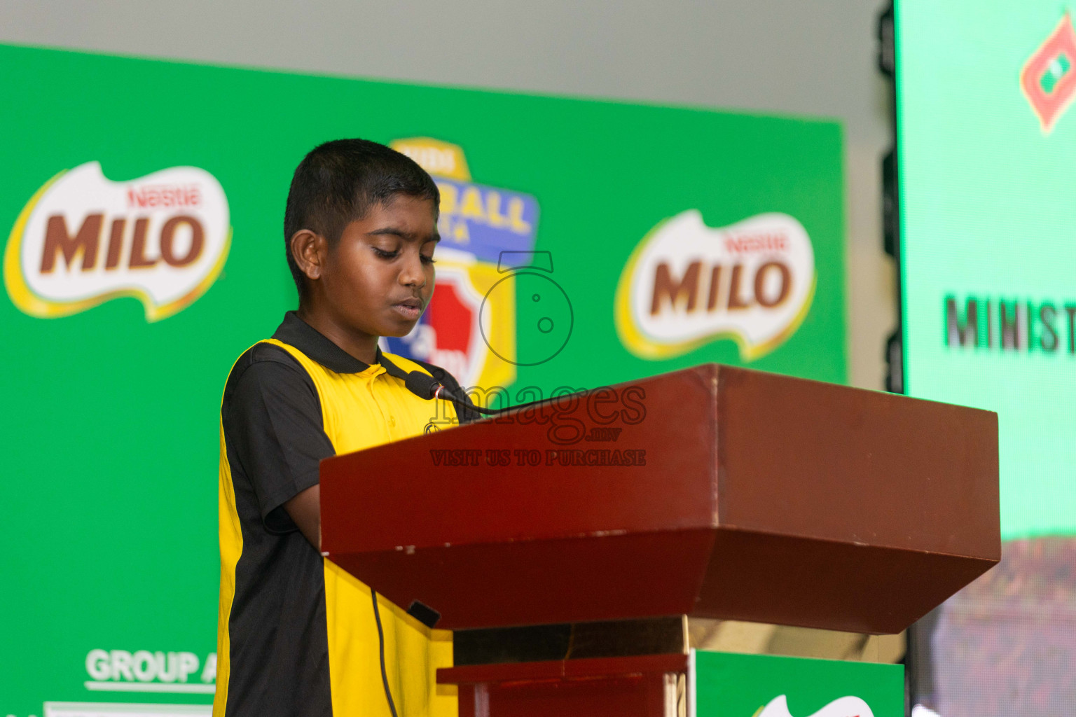 Milo Kids Fiesta 2024 - Grade 1& 2 - Briefing meeting heads at Kalaafaanu School . Photos by Shuu Abdul Sattar