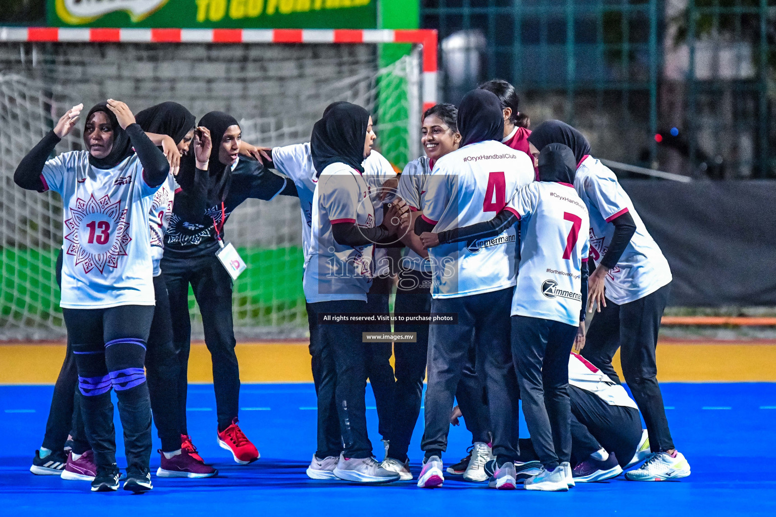 Milo 5th Handball Championship 2022 Womens Division Final REDHAWKS SC vs ORYX HBC on 7th Aug 2022, held in, Male', Maldives Photos: Nausham Waheed / Images.mv