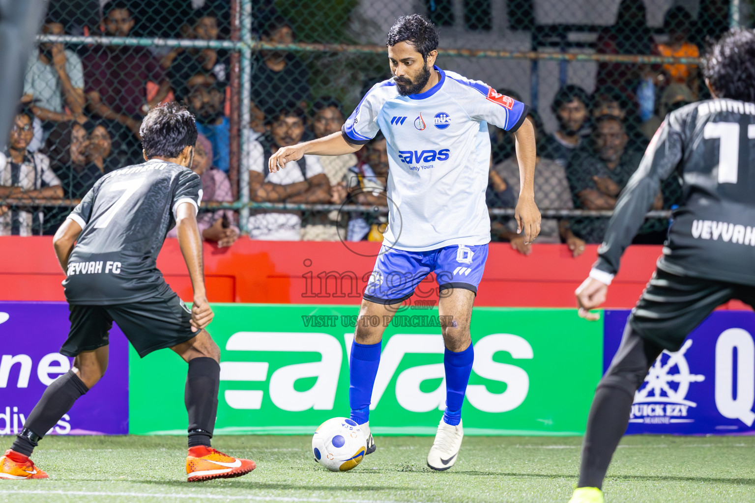 M Mulak vs M Veyvah in Day 8 of Golden Futsal Challenge 2025 was held on Sunday, 12th January 2025, in Hulhumale', Maldives
Photos: Ismail Thoriq / images.mv