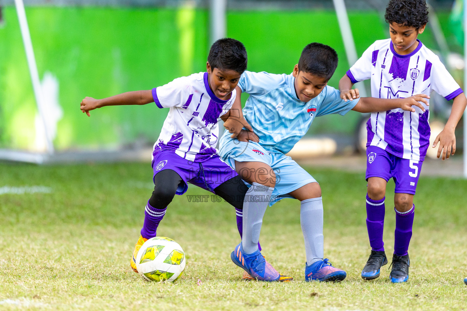 Day 3 of MILO SVAM Juniors 2025 (U-8) was held at Henveiru Stadium in Male', Maldives on Saturday, 28th June 2025. Photos: Mohamed Mahfooz Moosa / images.mv