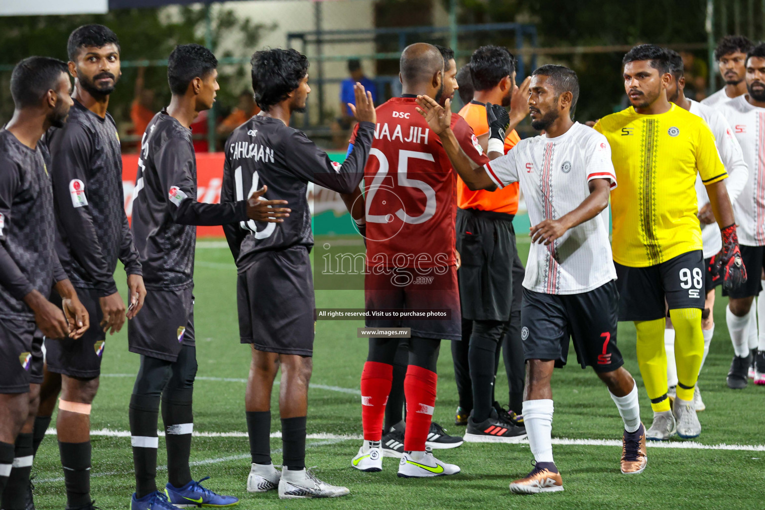 DSC vs Prison Club in Club Maldives Cup 2023 held in Hulhumale, Maldives, on Saturday, 29th July 2023
Photos: Ismail Thoriq / images.mv