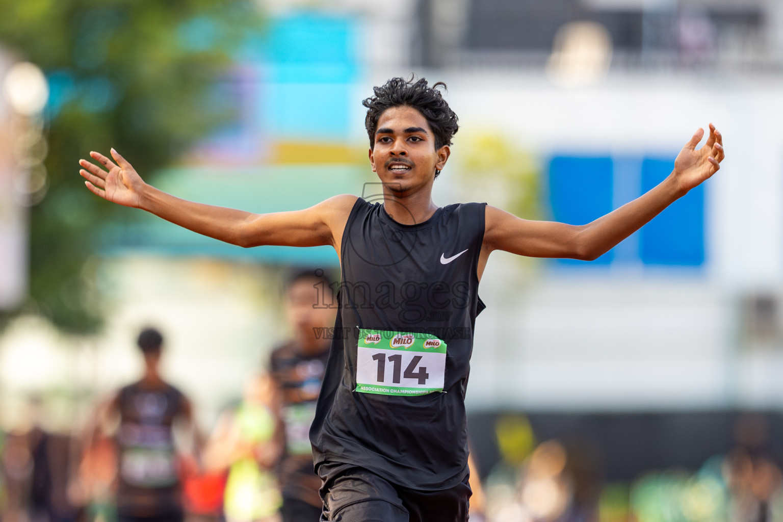 Day 2 of 12th Milo Association Championships was held in Ekuveni Track at Male', Maldives on Friday, 25th April 2025. Photos: Ismail Thoriq / images.mv