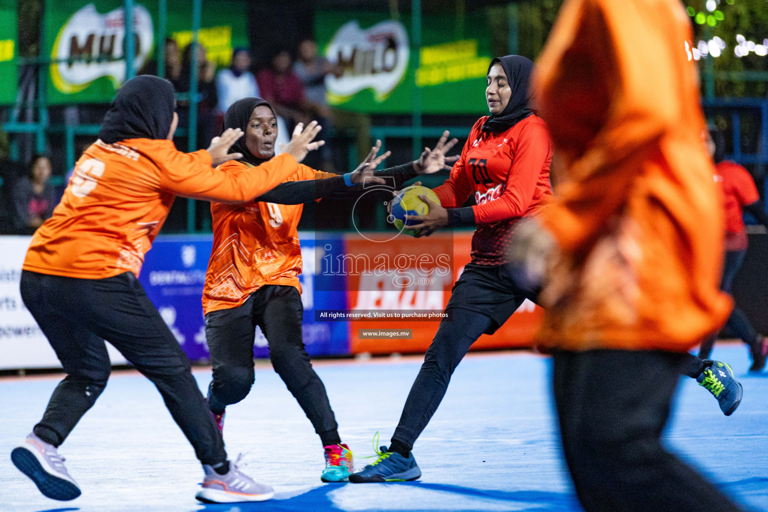 Day 2 of 7th Inter-Office/Company Handball Tournament 2023, held in Handball ground, Male', Maldives on Saturday, 17th September 2023 Photos: Nausham Waheed/ Images.mv