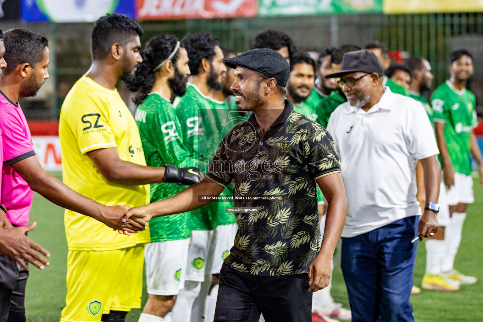 HA. Filladhoo vs HA. Thakandhoo in Day 6 of Golden Futsal Challenge 2023 on 10 February 2023 in Hulhumale, Male, Maldives