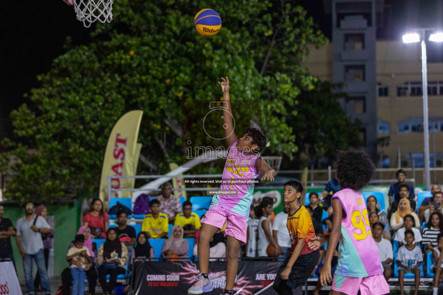 Day4 of Slamdunk by Sosal on 15th April 2023 held in Male'. Photos: Ismail Thoriq / images.mv