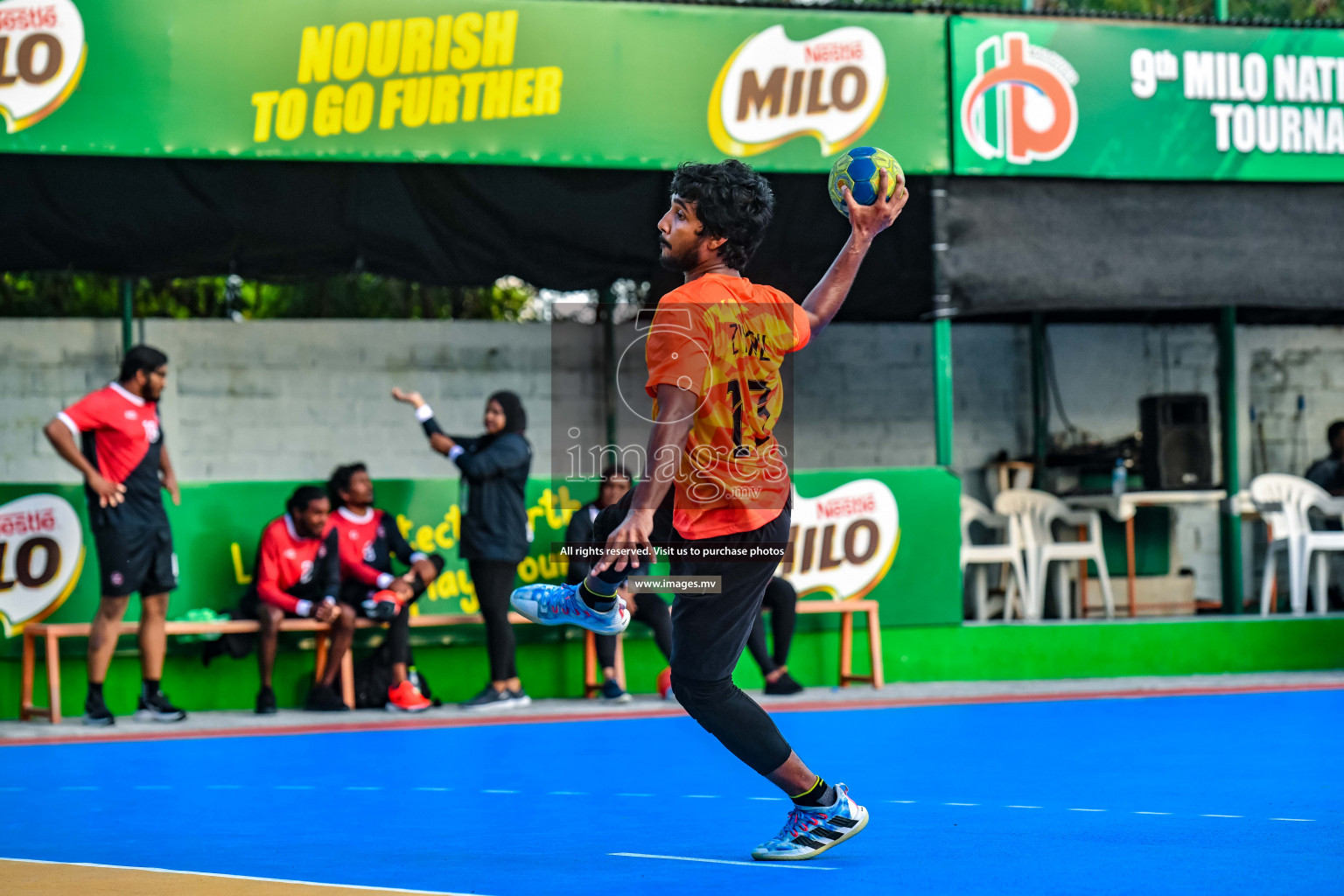 Milo 9th Handball Maldives Championship 2022 Day 1 held in Male', Maldives on 17th October 2022 Photos By: Nausham Waheed /images.mv