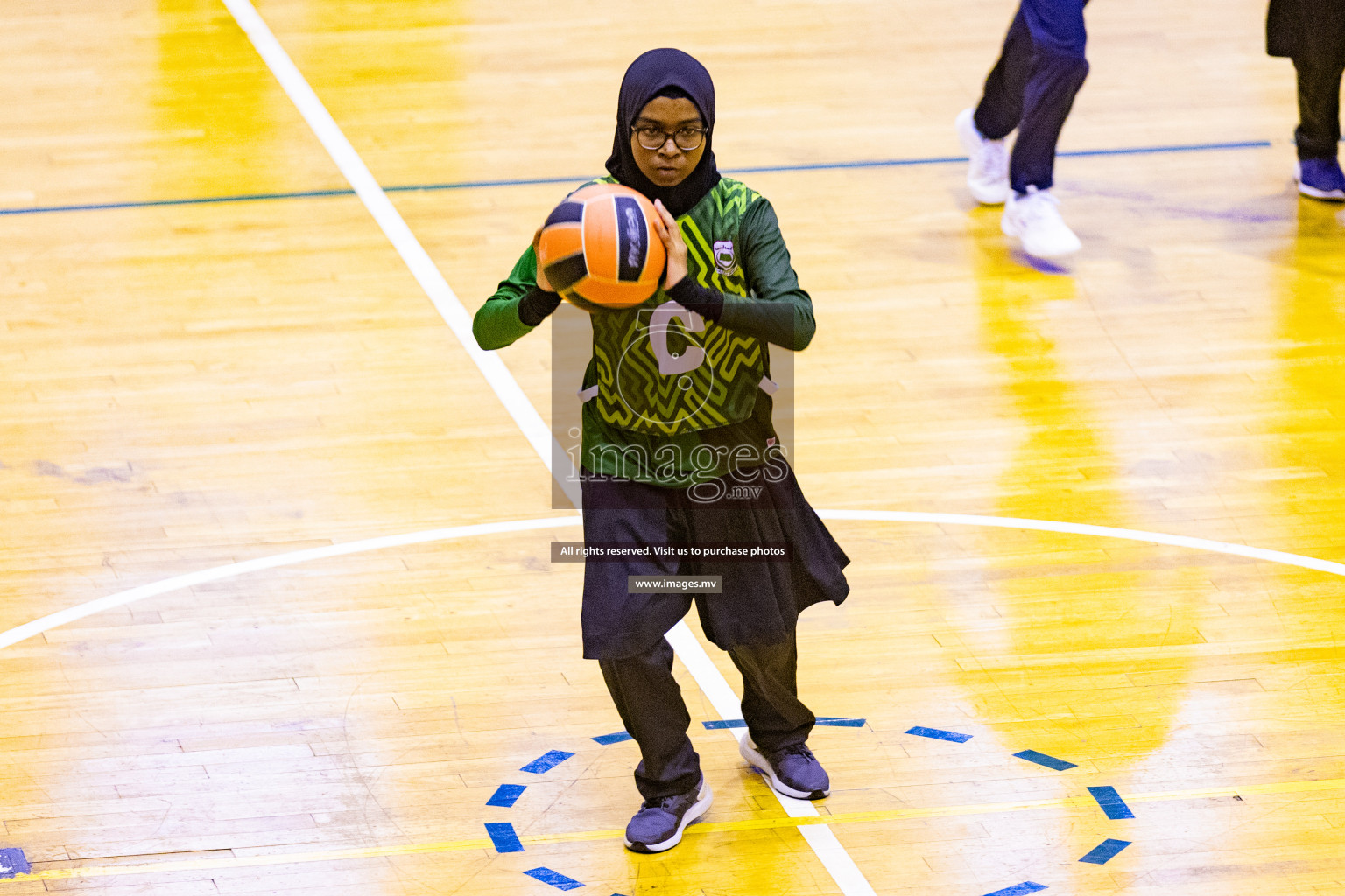 Day2 of 24th Interschool Netball Tournament 2023 was held in Social Center, Male', Maldives on 28th October 2023. Photos: Nausham Waheed / images.mv