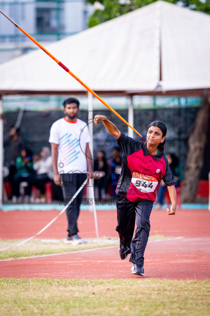 Day 3 of Inter-school Athletics Championship 2025 held in Ekuveni Synthetic Track, Male', Maldives on Wednesday, 08th October 2025. Photos by: Nausham Waheed / Images.mv
