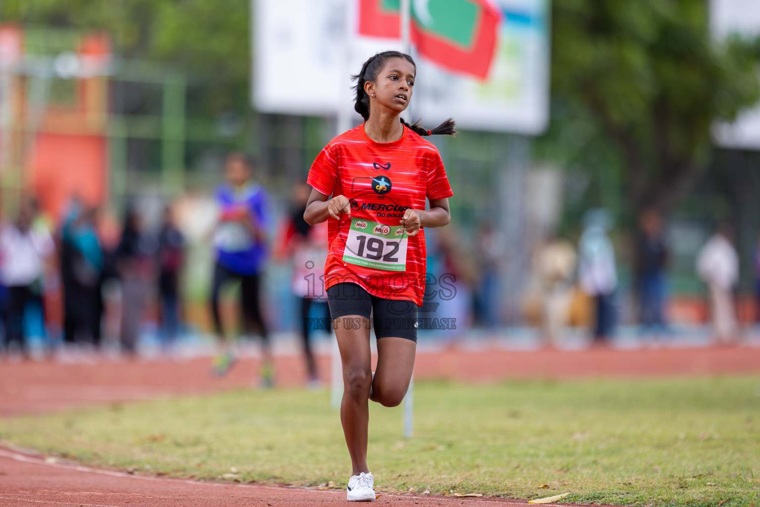Day 3 of 12th Milo Association Championships was held in Ekuveni Track at Male', Maldives on Saturday, 26th April 2025. Photos: Ismail Thoriq / images.mv