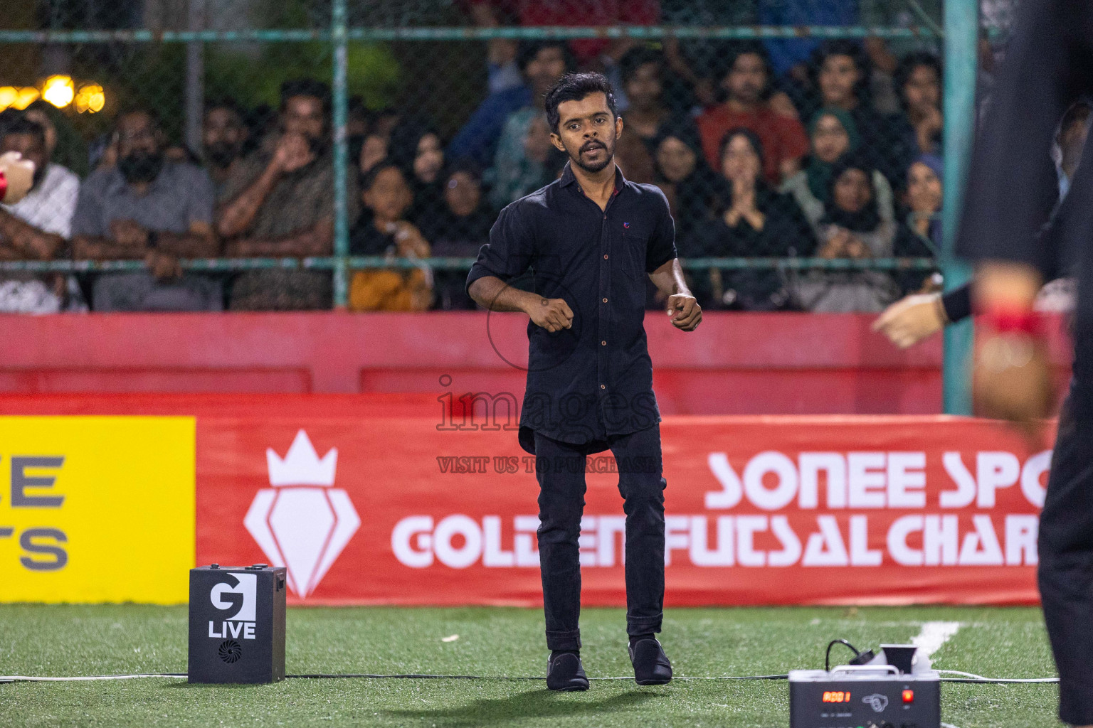 Opening of Golden Futsal Challenge 2024 with Charity Shield Match between L.Gan vs Th. Thimarafushi was held on Sunday, 14th January 2024, in Hulhumale', Maldives Photos: Ismail Thoriq / images.mv