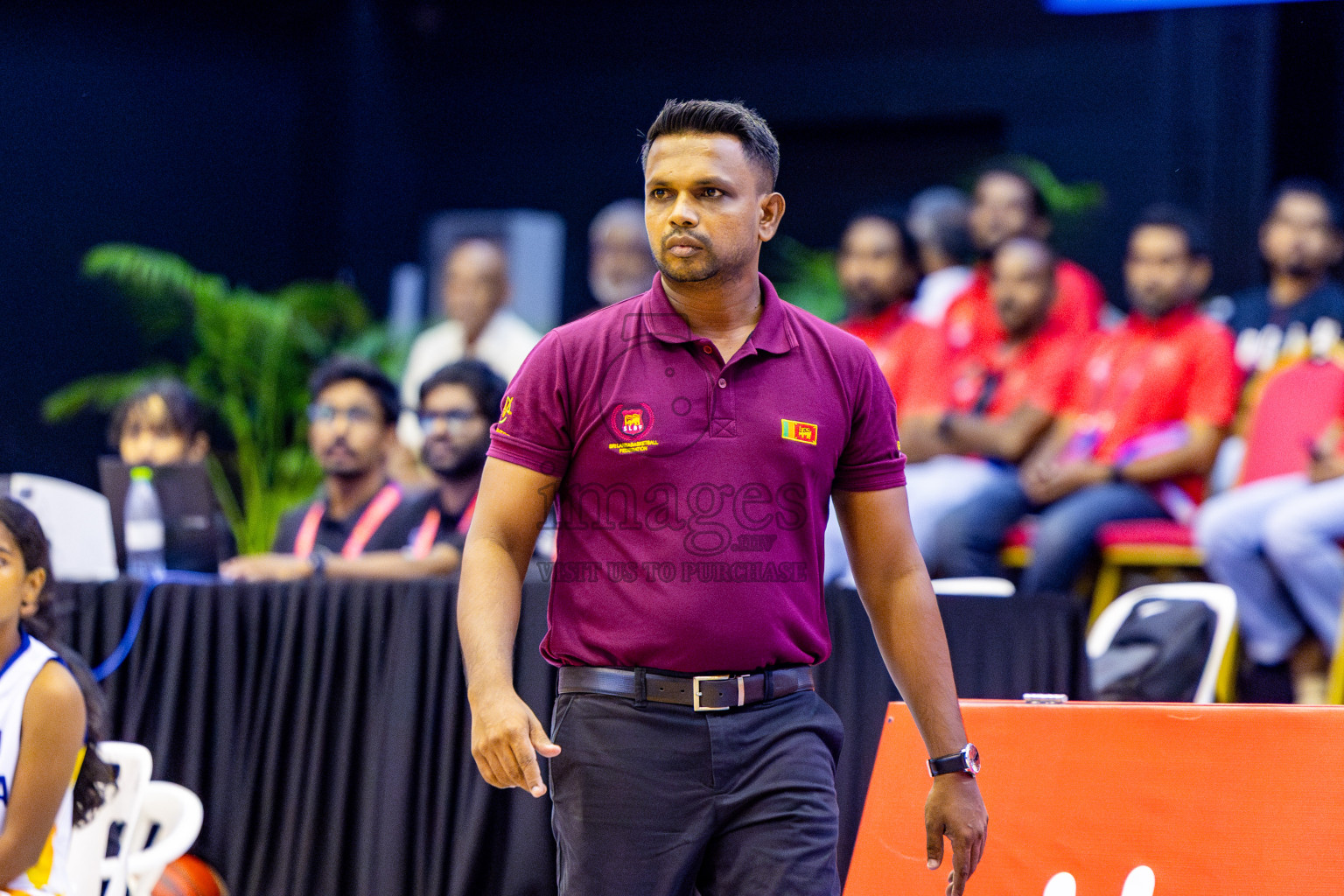 Maldives vs SriLanka in Day 2 of Under 16 Woman's Asian Cup SABA Qualifiers 2025 was held in Social Center, Male', Maldives on Friday, 13th June 2025. Photos: Nausham Waheed / images.mv