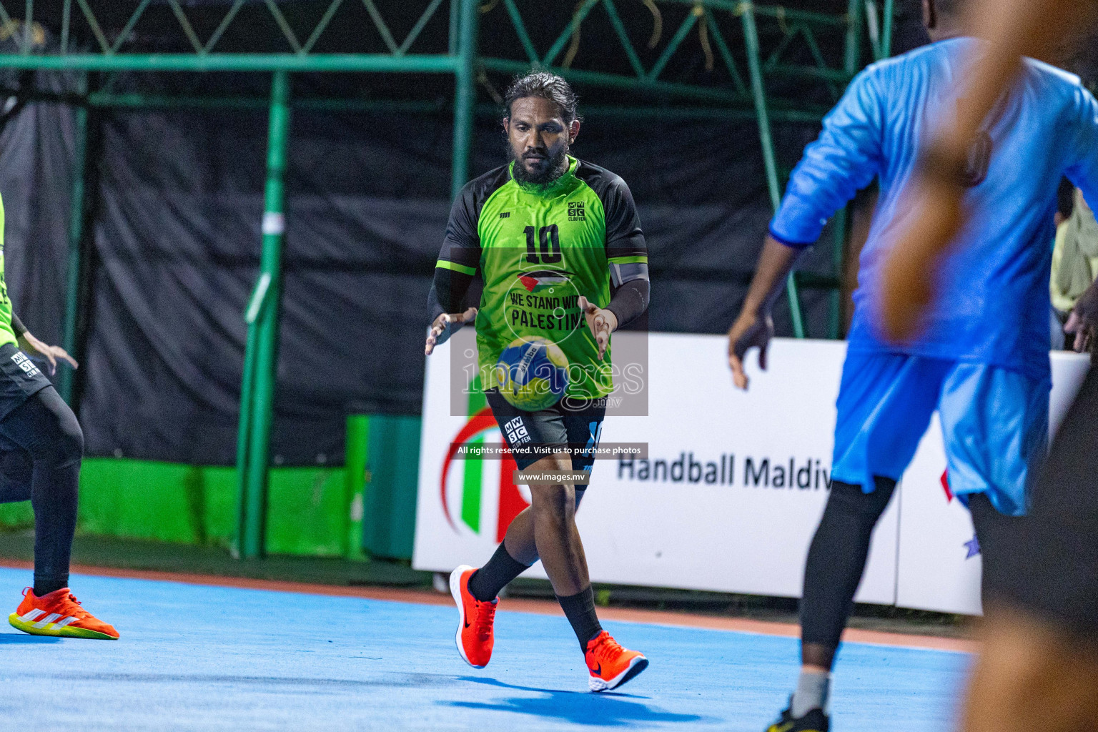 2nd Division Final of 7th Inter-Office/Company Handball Tournament 2023, held in Handball ground, Male', Maldives on Monday, 25th October 2023 Photos: Nausham Waheed/ Images.mv