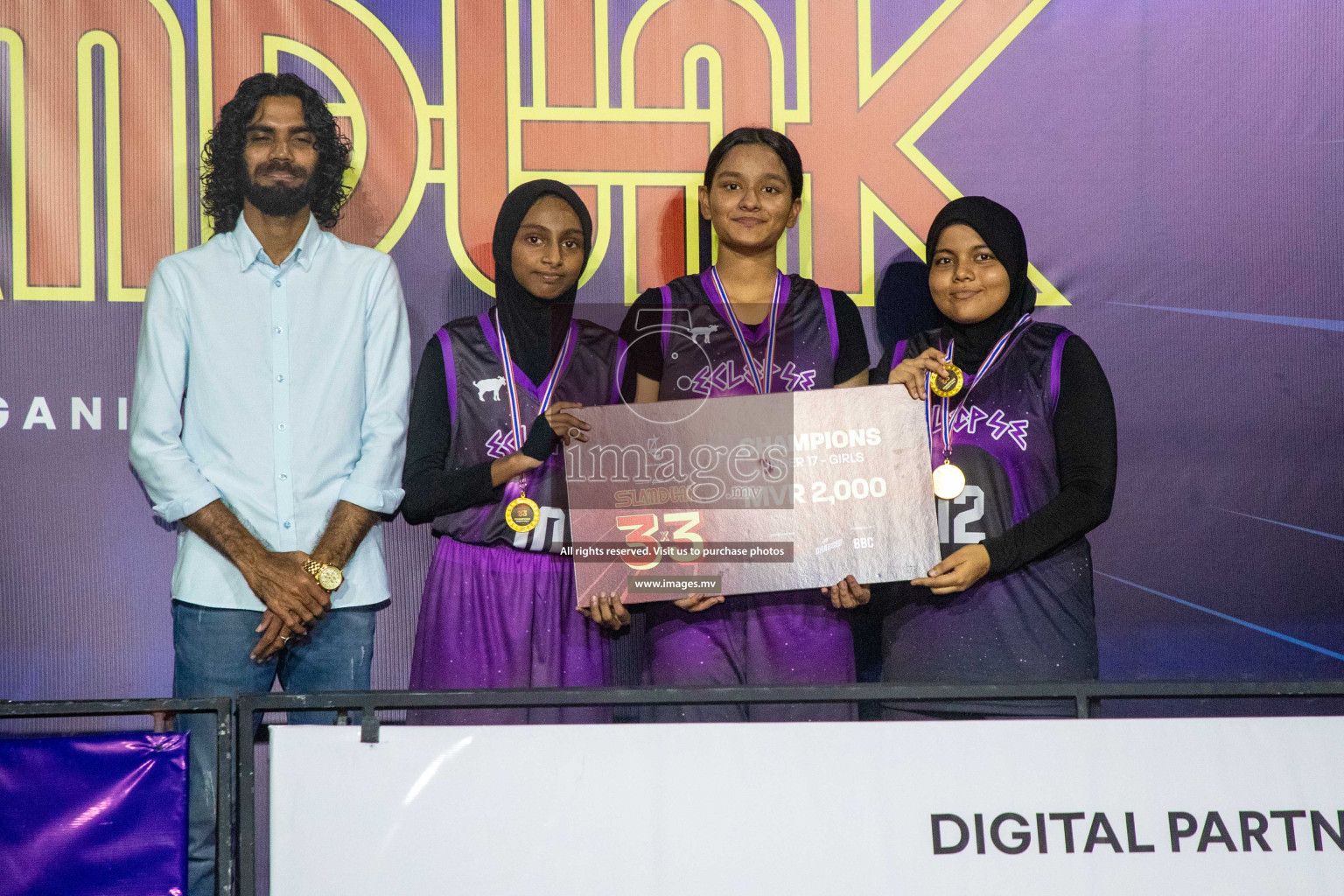 Finals of Slamdunk by Sosal u13, 15, 17 on 20th April 2023 held in Male'. Photos: Nausham Waheed / images.mv