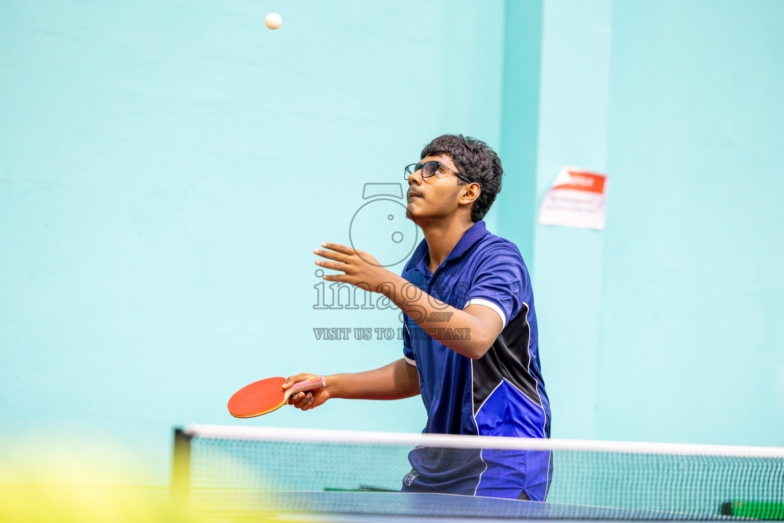 Day 2 of Interschool Table Tennis Tournament 2025 held at Male' TT Hall, Male', Maldives on Thursday, 15th May 2025. Photos By: Ismail Thoriq / images.mv
