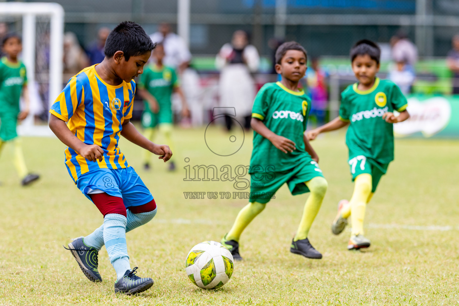 Day 1 of MILO SVAM Juniors 2025 (U-8) was held at Henveiru Stadium in Male', Maldives on Thursday, 26th June 2025. 
Photos: Hassan Simah / images.mv