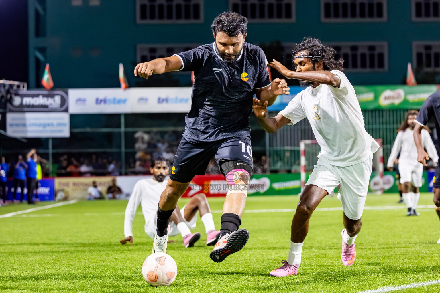 Arena vs Hawks in the Final of Milo Sector League 2025 was held in Rehendhi Futsal Ground, Hulhumale', Maldives on Tuesday, 18th November 2025. Photos: Nausham Waheed  / images.mv