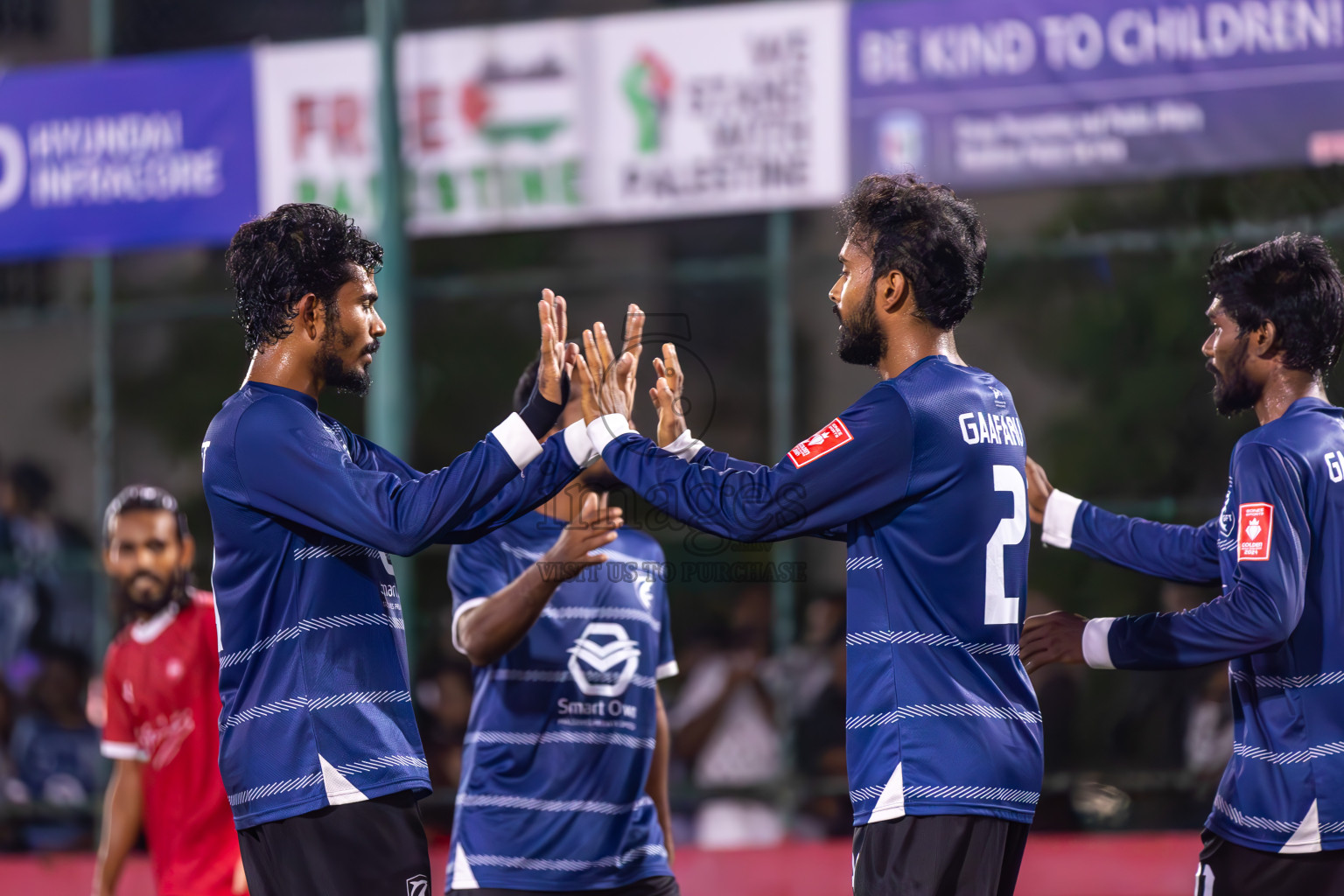 K Gaafaru vs K Himmafushi in Day 22 of Golden Futsal Challenge 2024 was held on Monday , 5th February 2024 in Hulhumale', Maldives
Photos: Ismail Thoriq / images.mv