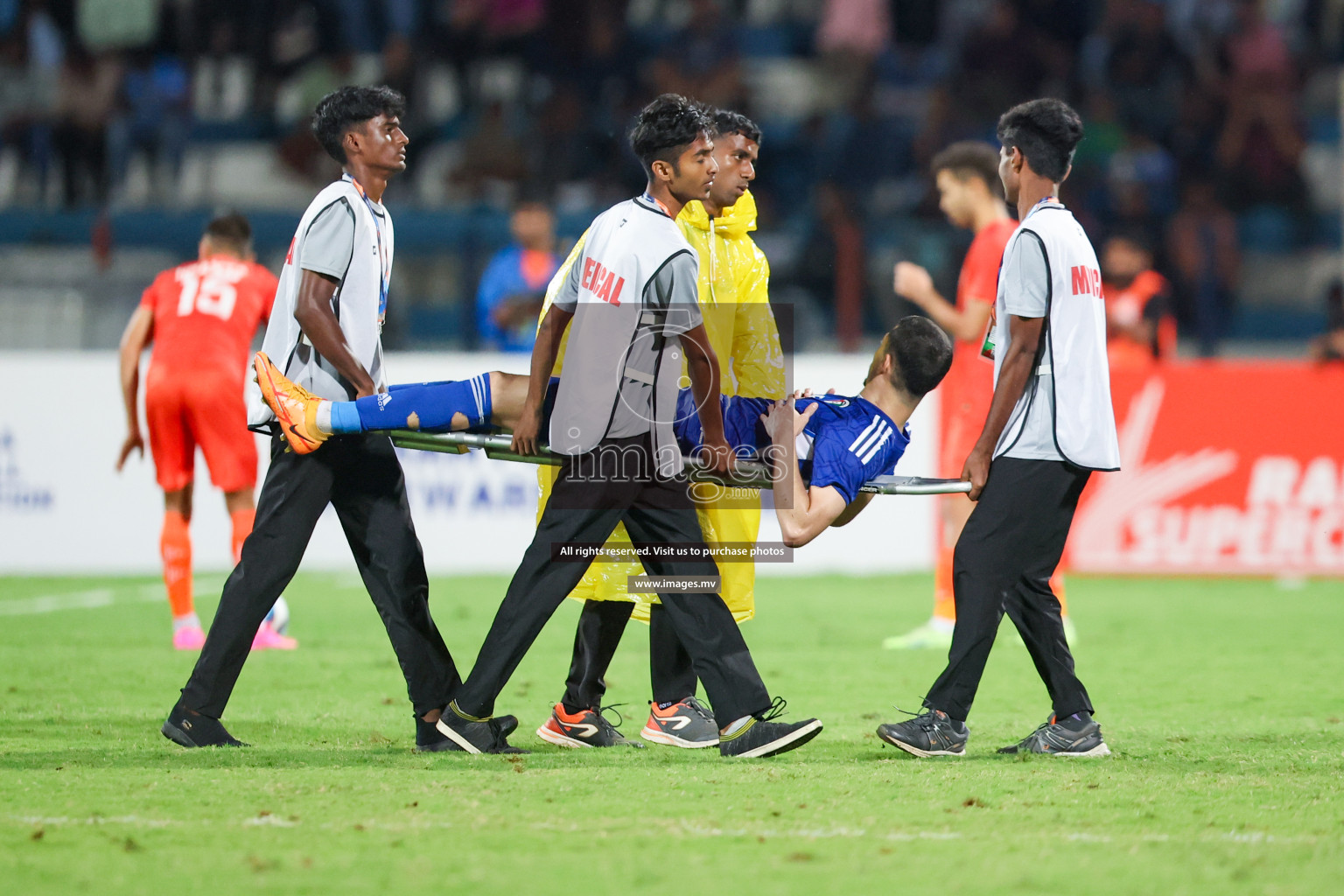 Kuwait vs India in the Final of SAFF Championship 2023 held in Sree Kanteerava Stadium, Bengaluru, India, on Tuesday, 4th July 2023. Photos: Nausham Waheed / images.mv