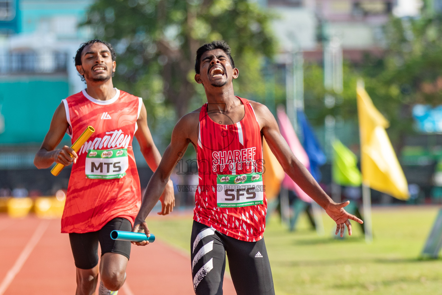 Day 4 of MILO Athletics Association Championship was held on Friday, 8th March 2024 in Male', Maldives. Photos: Hasna Hussain