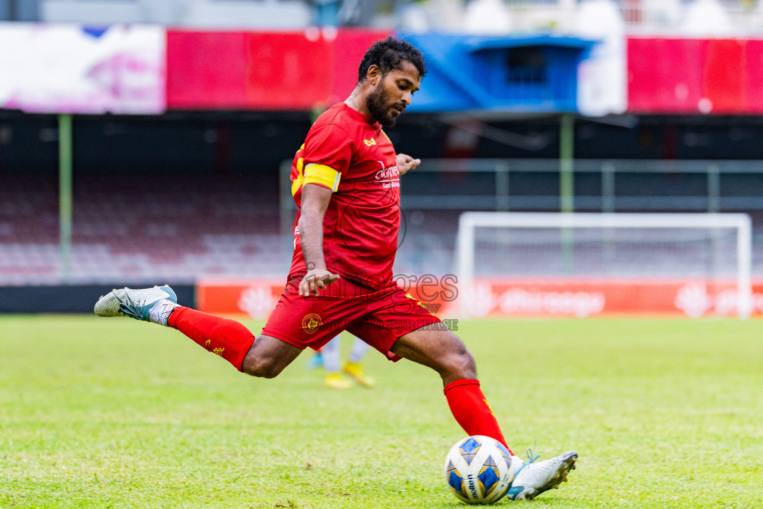 Club Green Streets vs Victory Sports Club in Dhivehi Premier League 2025/26 held in National Football Stadium, Male', Maldives on Thursday, 25th September 2025. Photos: Areef Adam / Images.mv