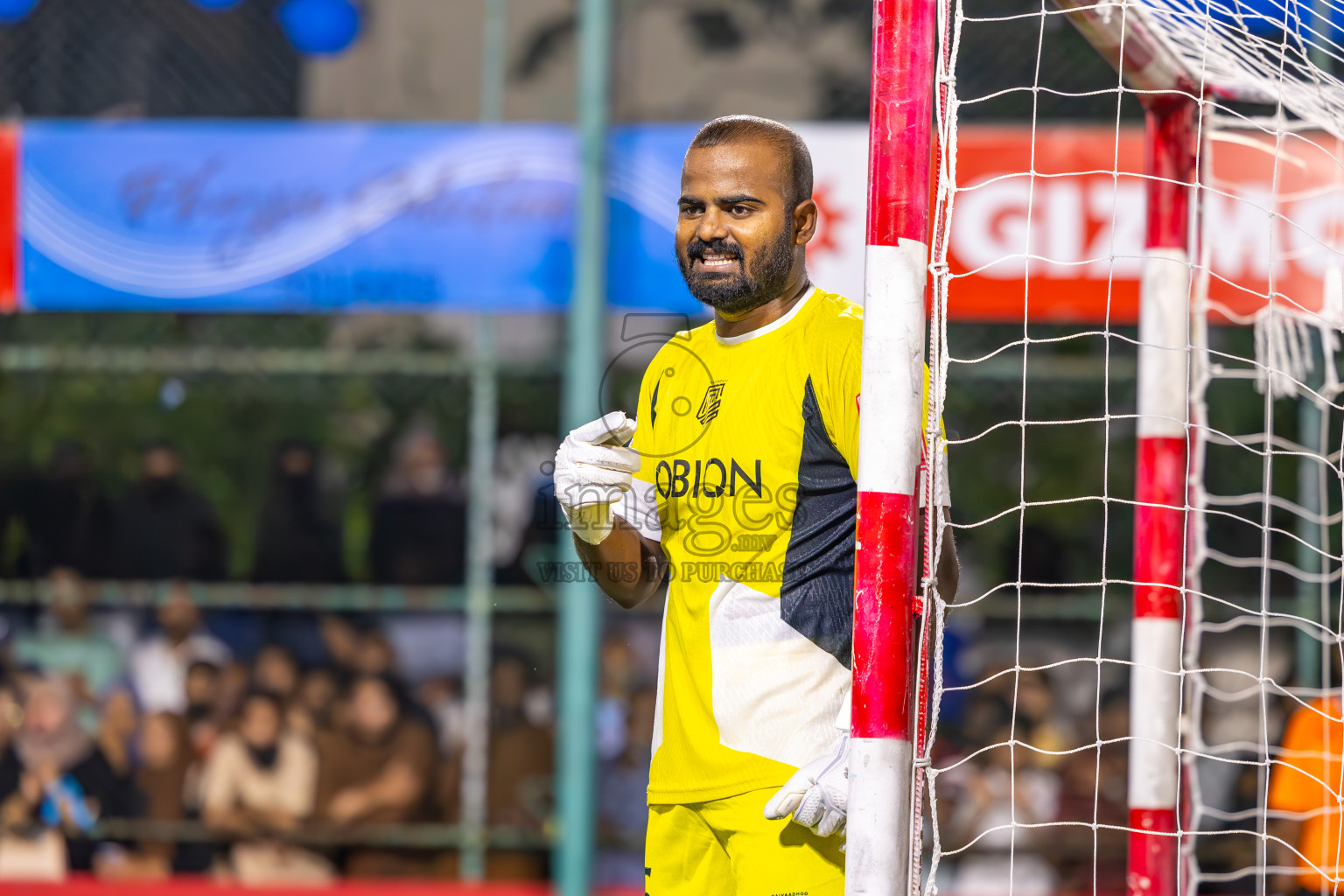HDh Naivaadhoo vs HDh Neykurendhoo in Haa Dhaalu Atoll Finals Day 28 of Golden Futsal Challenge 2025 was held on Saturday , 1st February 2025, in Hulhumale', Maldives. Photos: Ismail Thoriq / images.mv