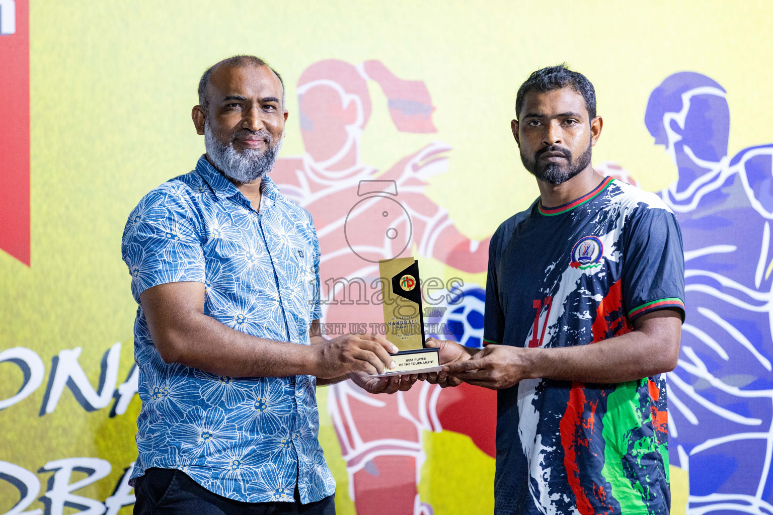 Division one Final 10th National Handball Tournament 2023, held in Handball ground, Male', Maldives on Saturday, 13th January 2023 Photos: Nausham Waheed/ Images.mv