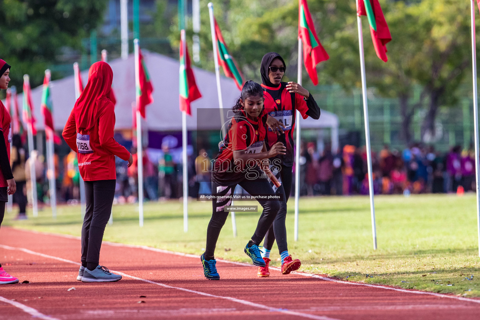 Day 3 of Inter-School Athletics Championship held in Male', Maldives on 25th May 2022. Photos by: Maanish / images.mv